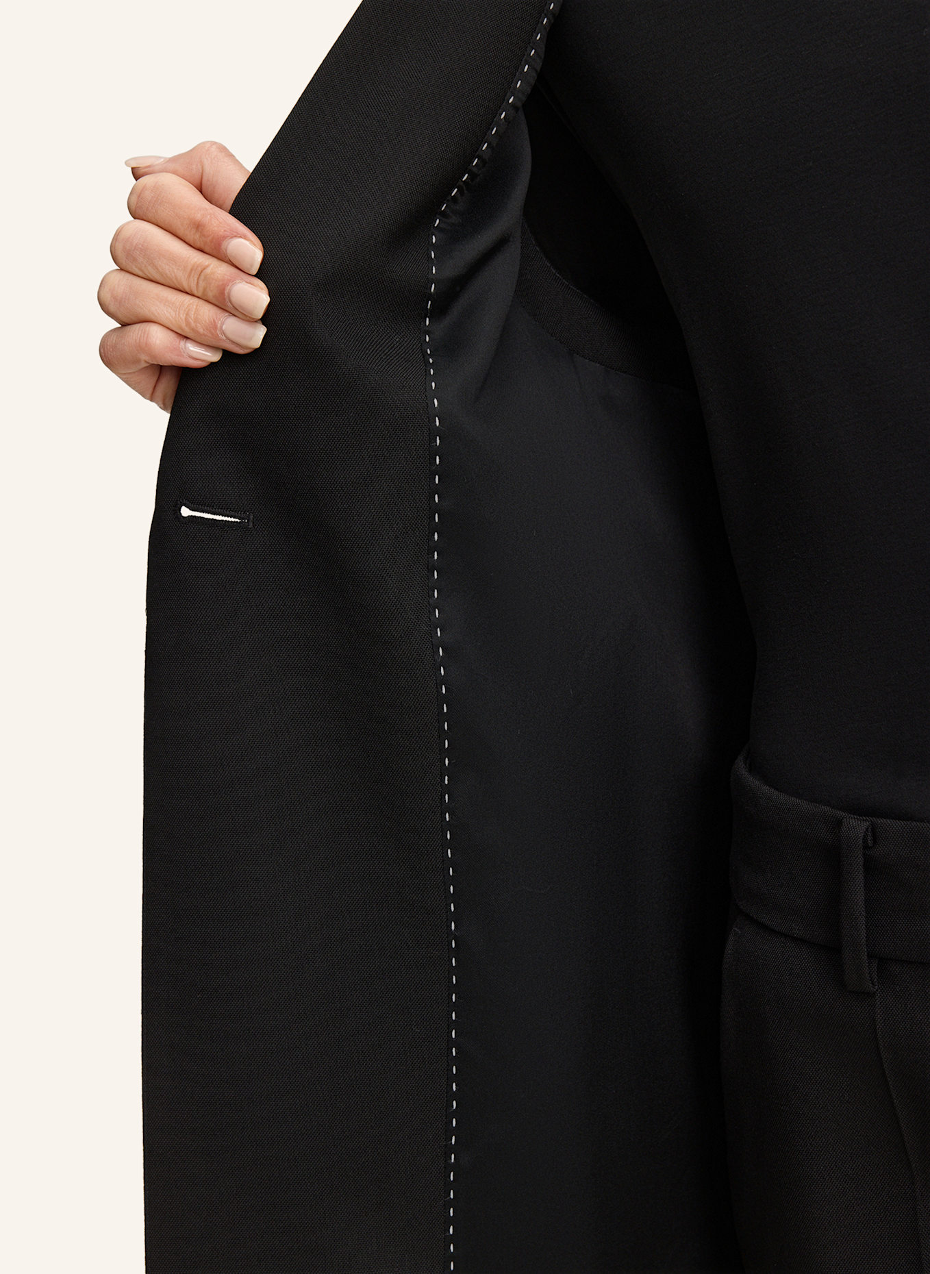 windsor. Weste: SCHWARZ