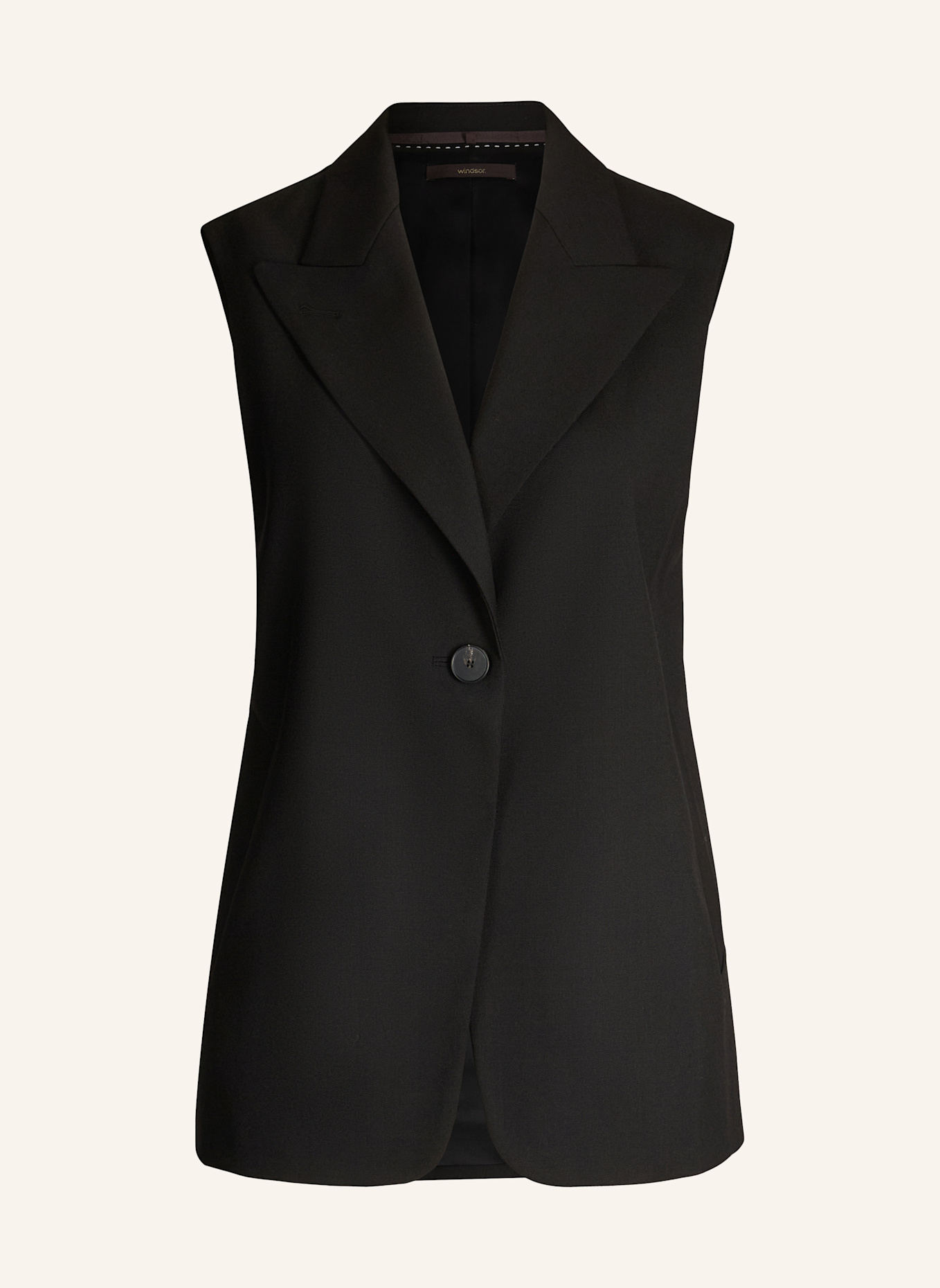 windsor. Weste: SCHWARZ