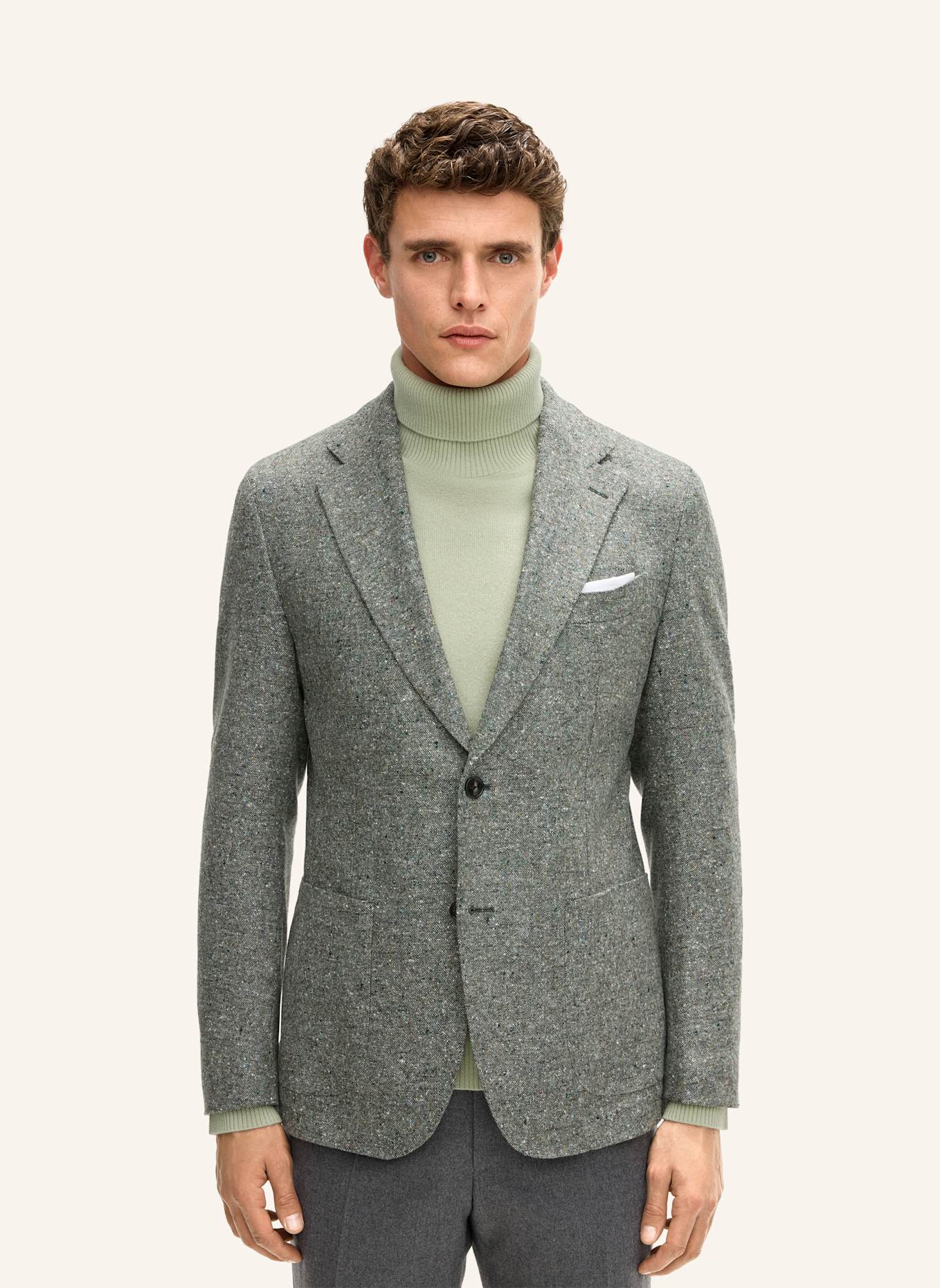 windsor. Sakko Shaped Fit: GRÜN