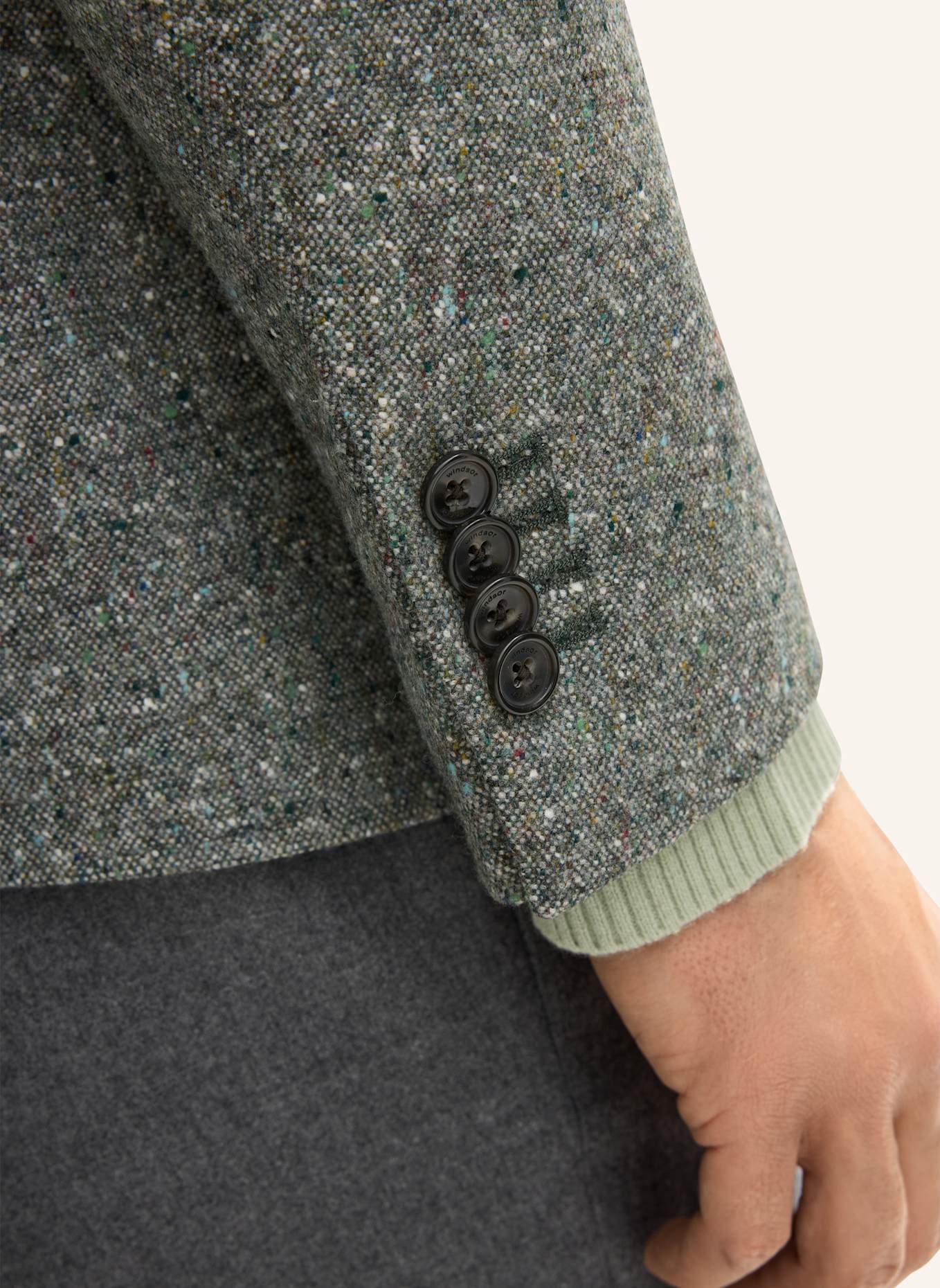 windsor. Sakko Shaped Fit: GRÜN