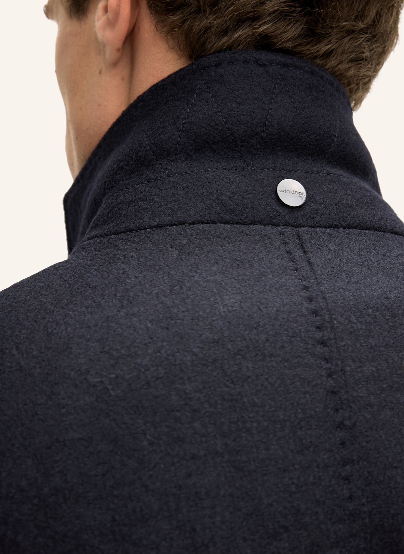 windsor. Mantel: DUNKELBLAU