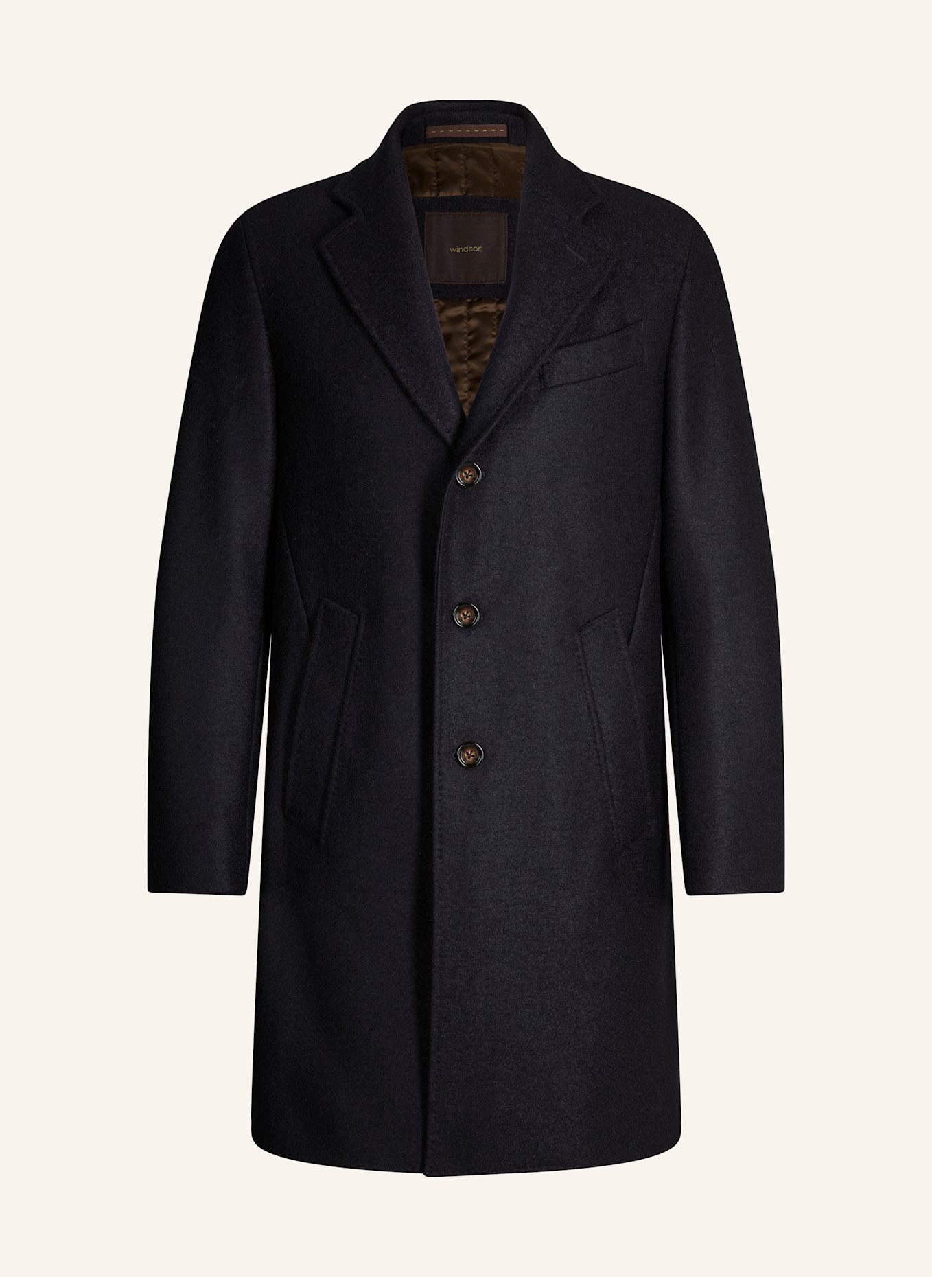 windsor. Mantel: DUNKELBLAU