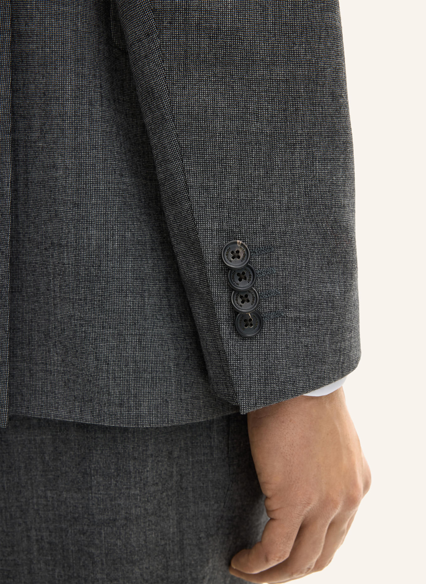 windsor. Anzug Regular Fit: GRAU