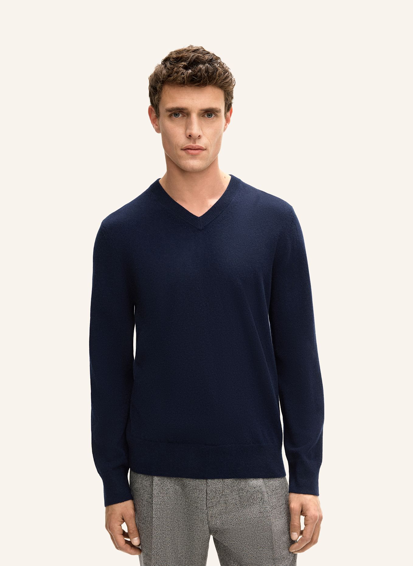 windsor. Pullover: DUNKELBLAU