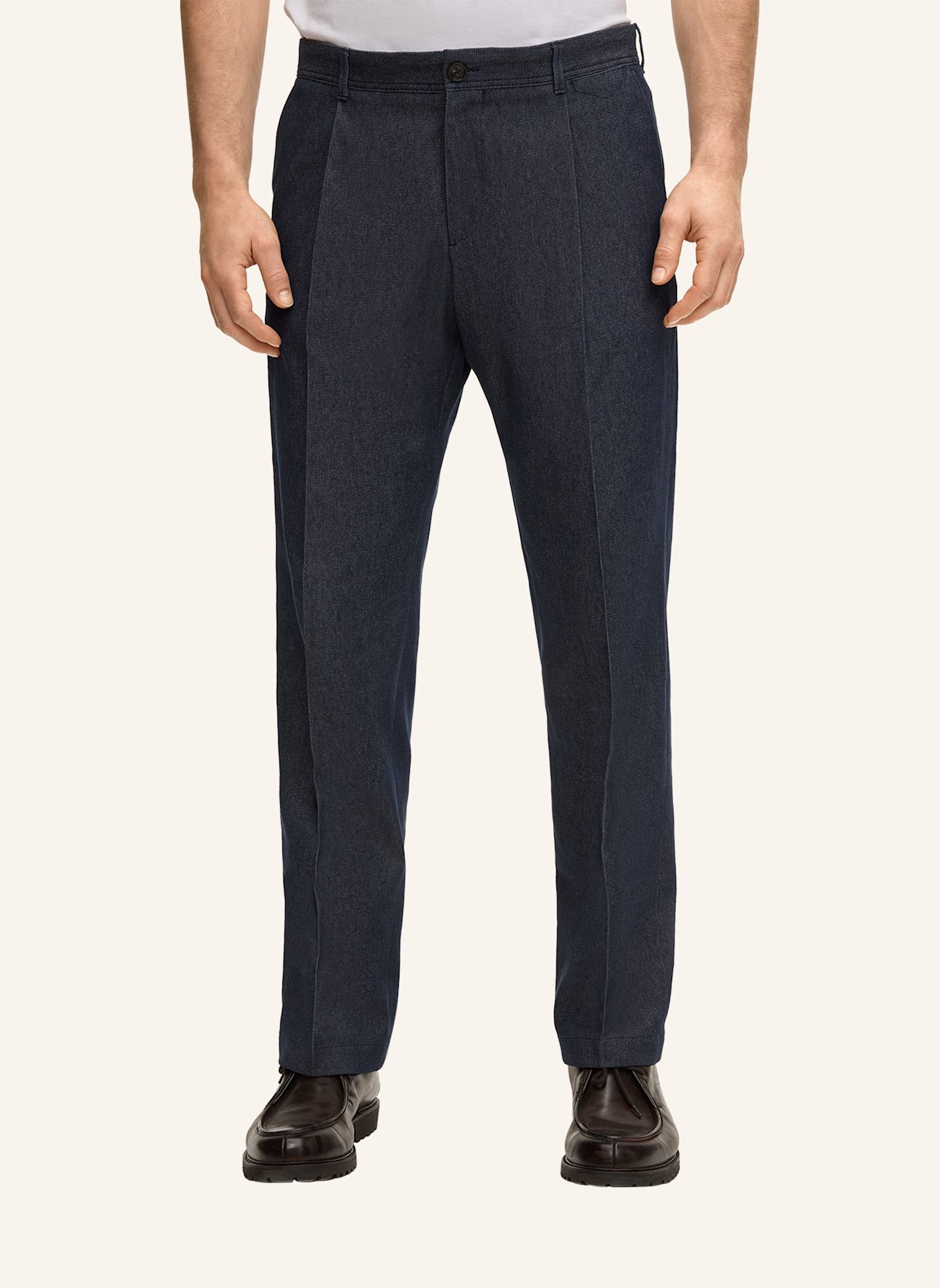 windsor. Stoffhose Regular Fit: DUNKELBLAU