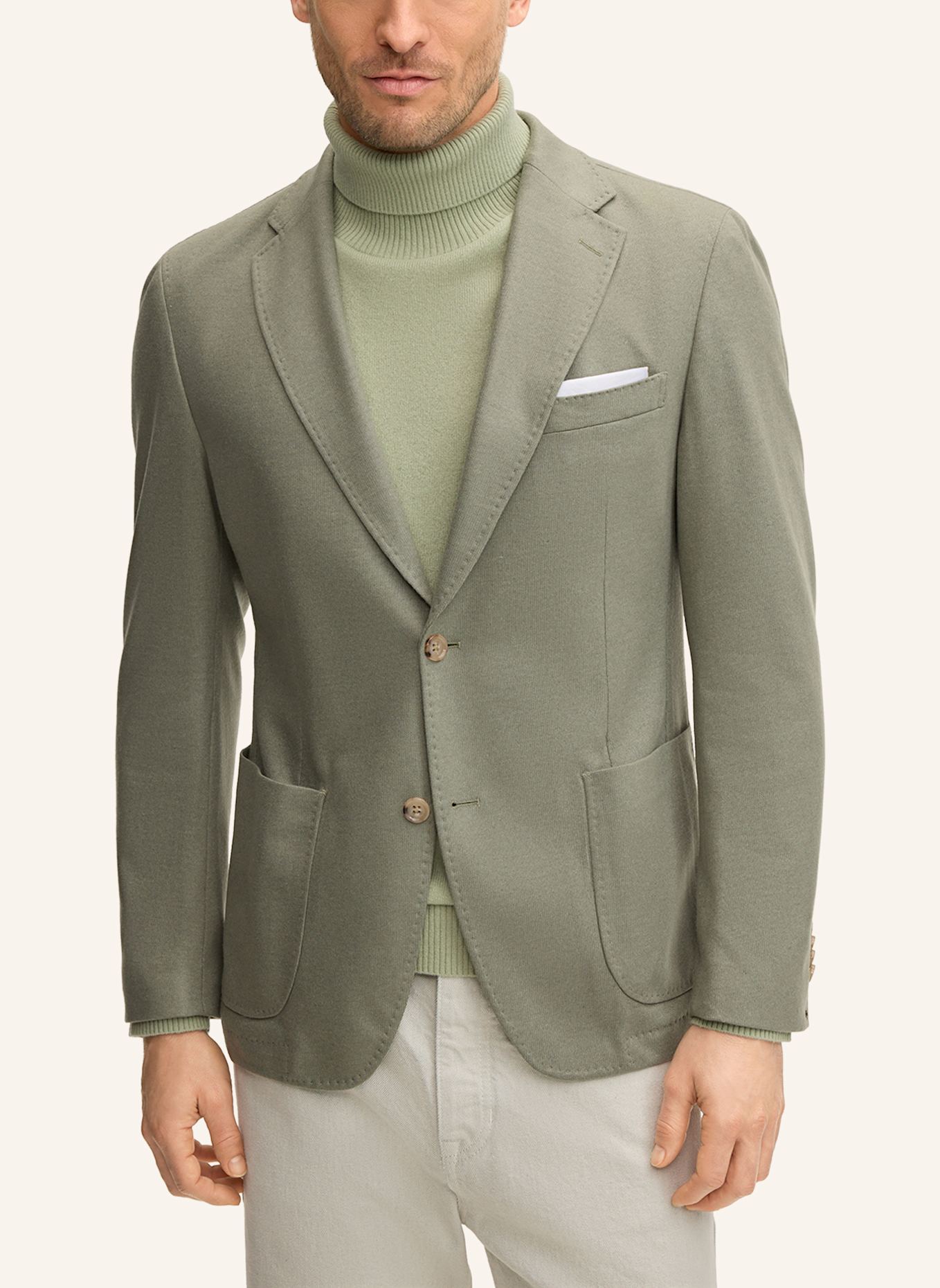 windsor. Sakko Shaped Fit: HELLGRÜN