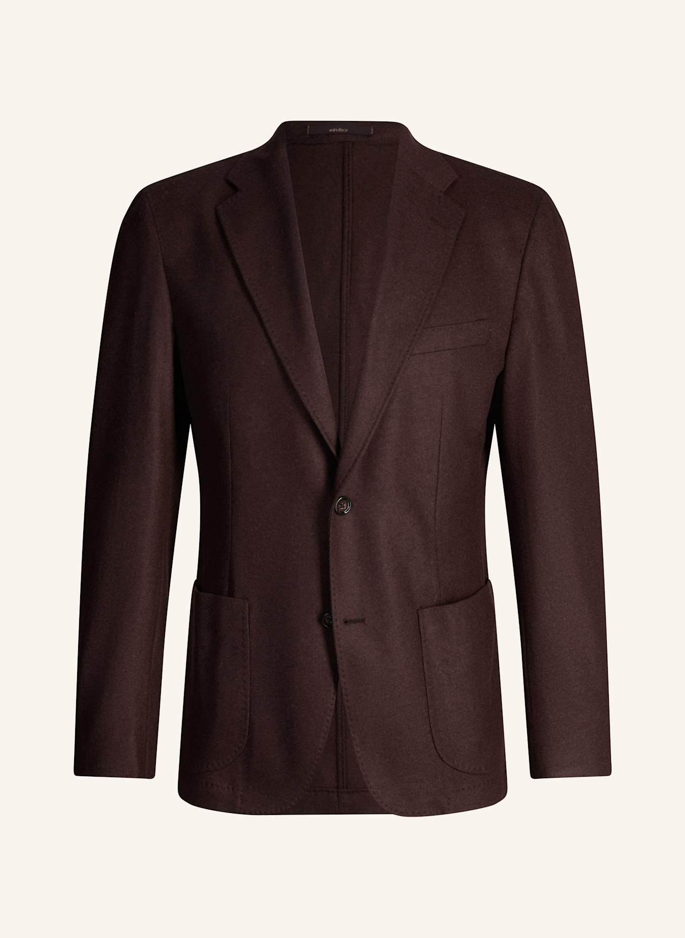 windsor. Sakko Shaped Fit: DUNKELBRAUN