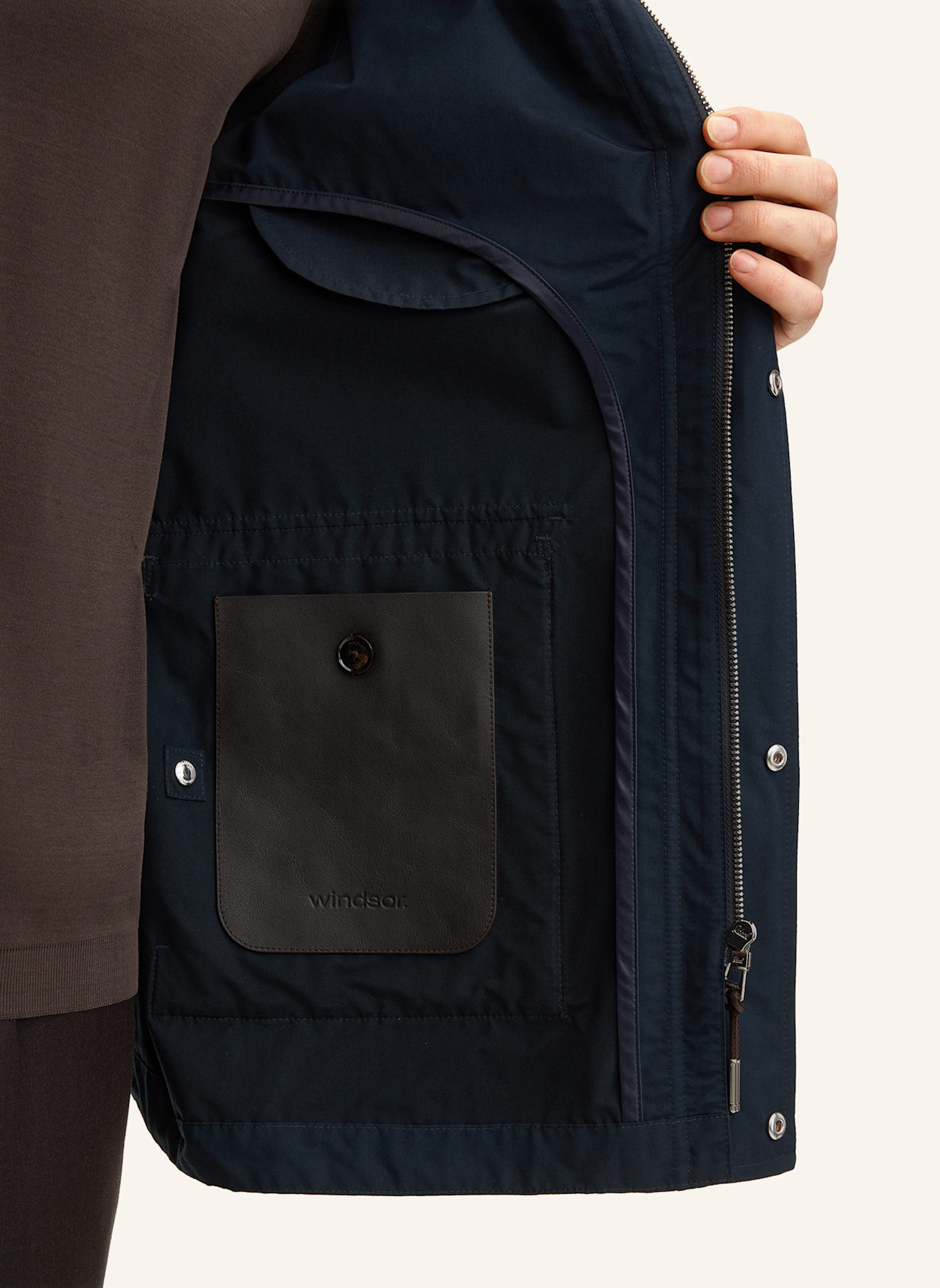 windsor. Jacke: DUNKELBLAU