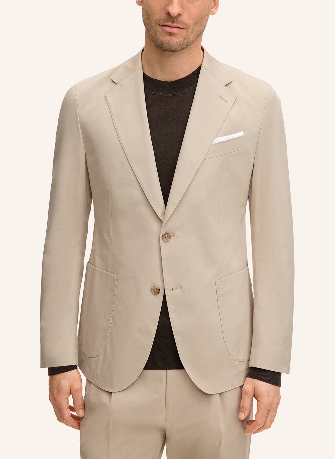 windsor. Anzugsakko Extra Slim Fit: BEIGE