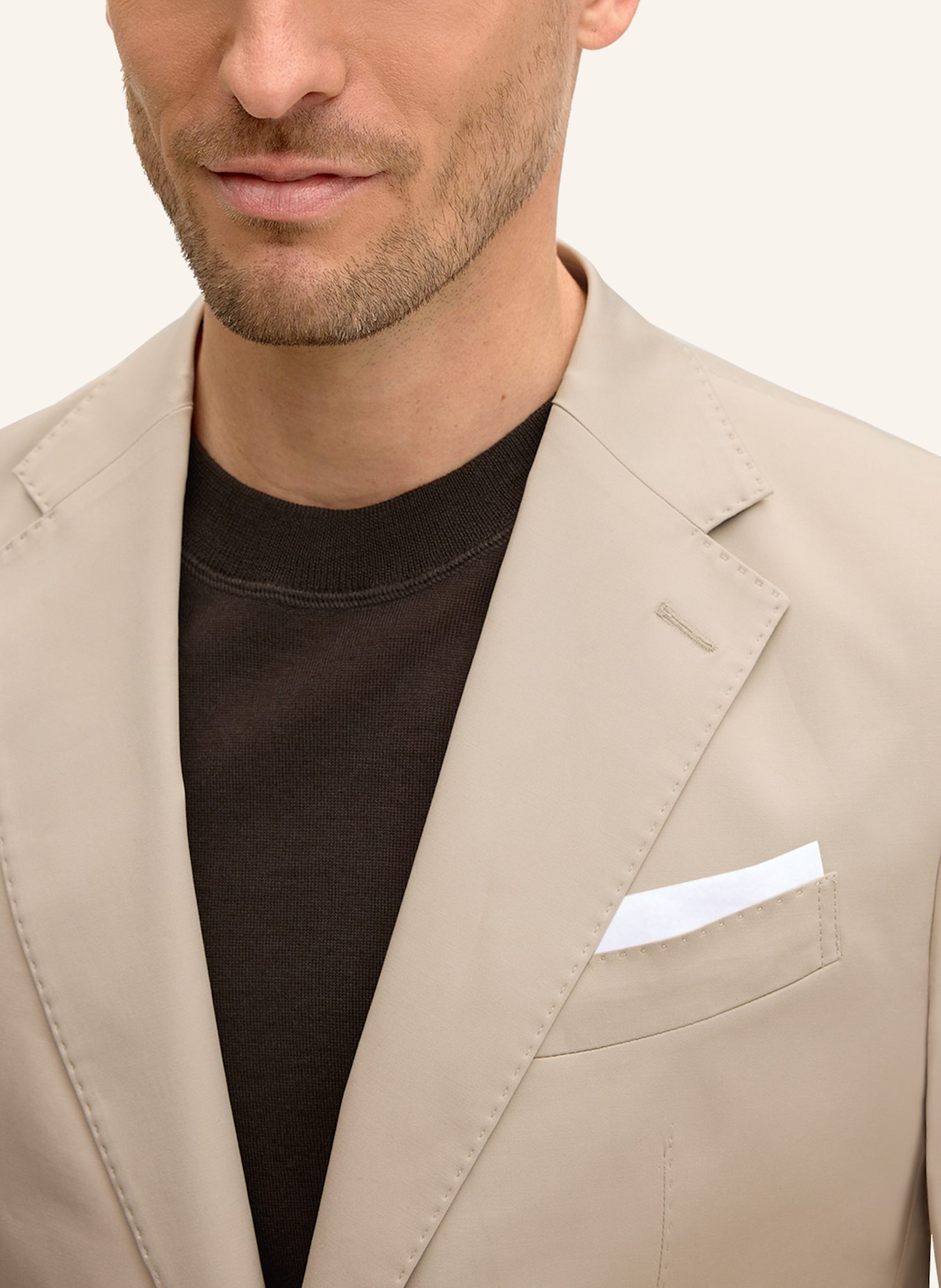 windsor. Anzugsakko Extra Slim Fit: BEIGE