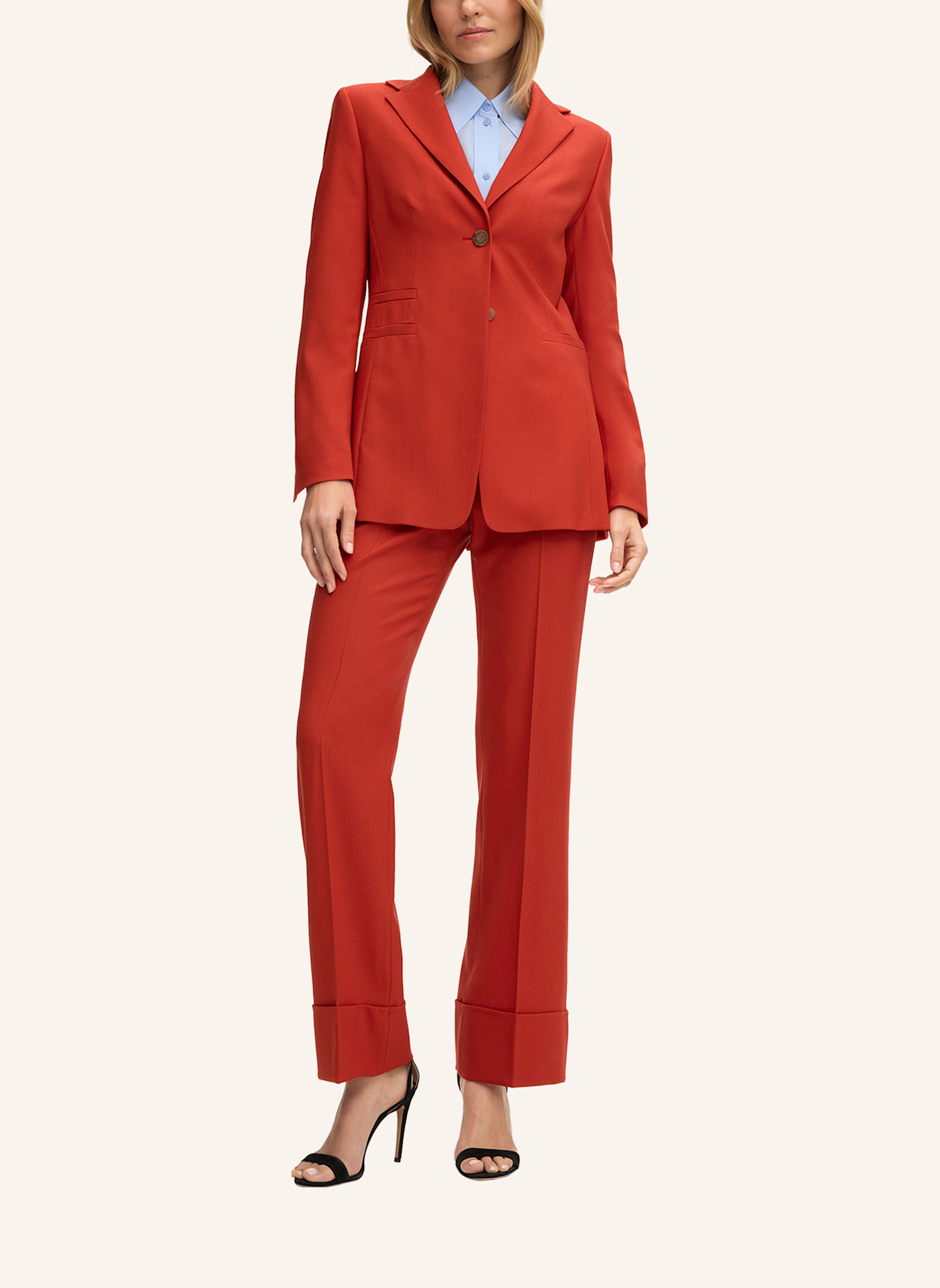 windsor. Blazer: ROT