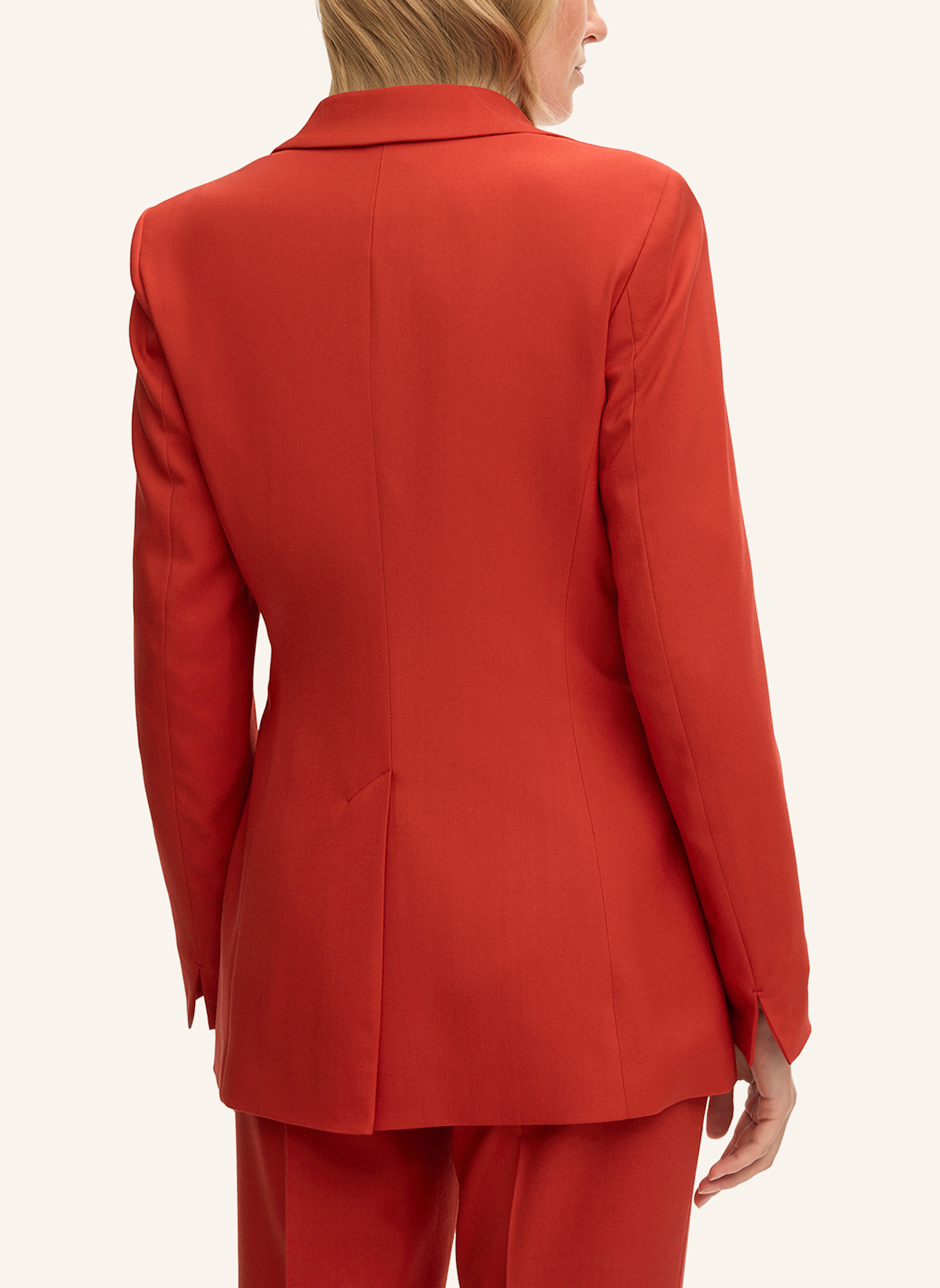 windsor. Blazer: ROT