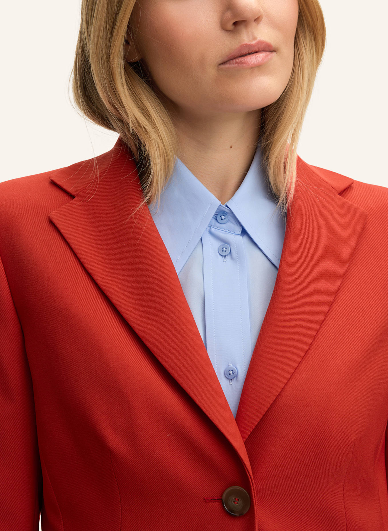 windsor. Blazer: ROT