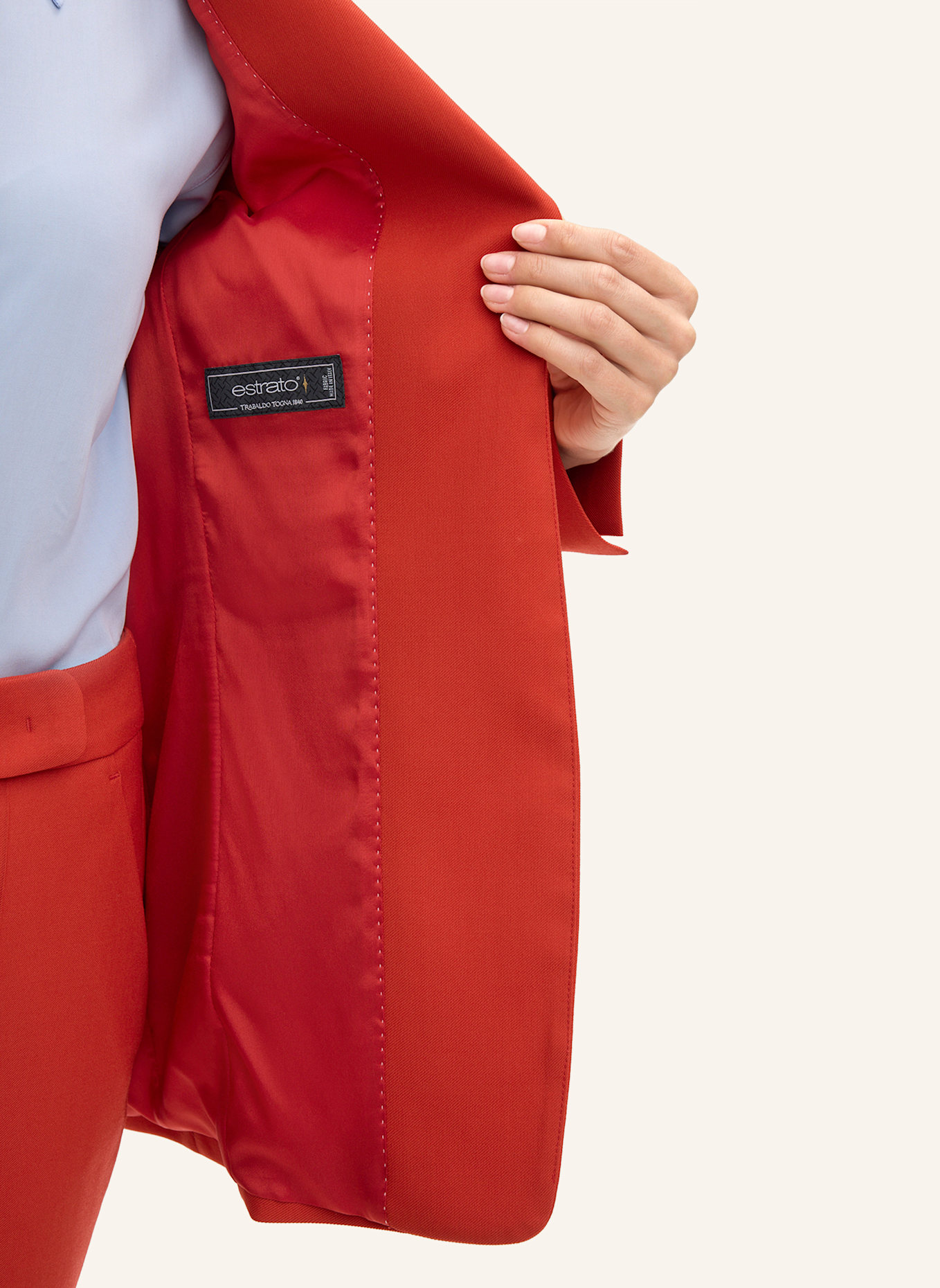 windsor. Blazer: ROT