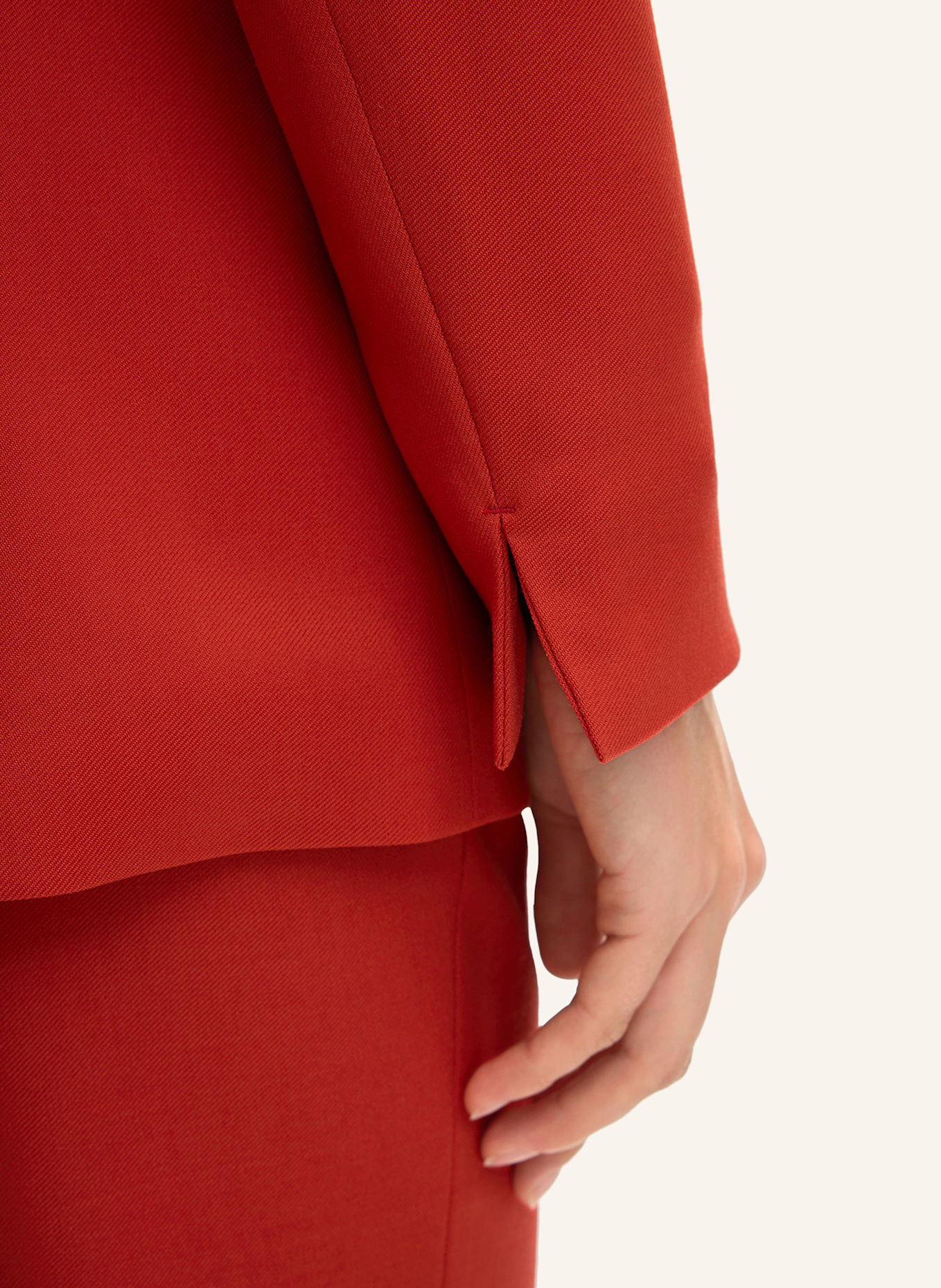 windsor. Blazer: ROT