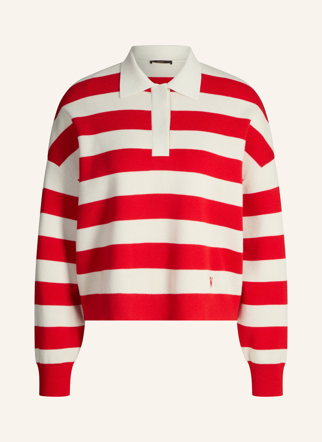 windsor. Pullover: ROT