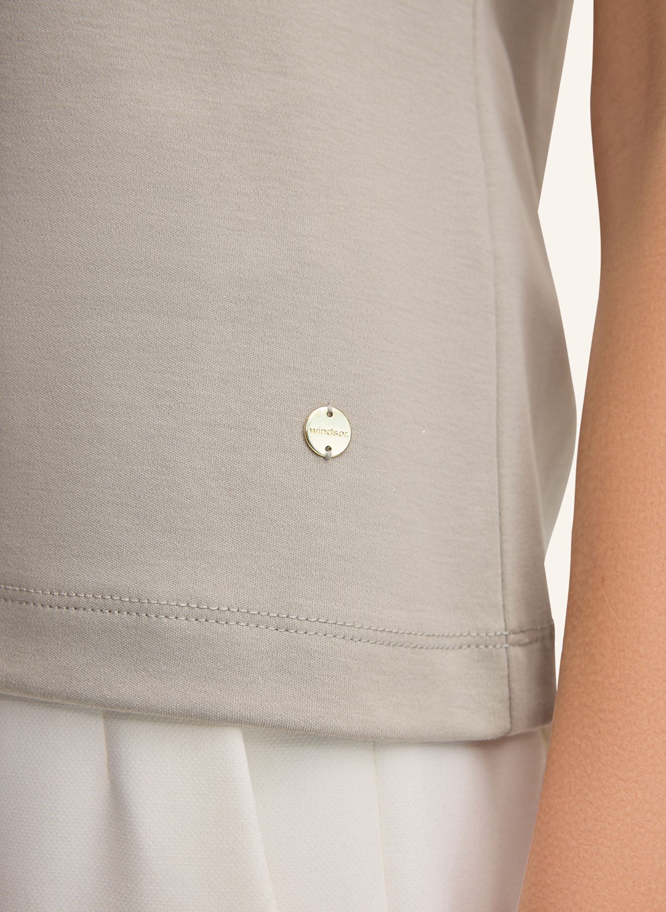 windsor. T-Shirt: GRAU