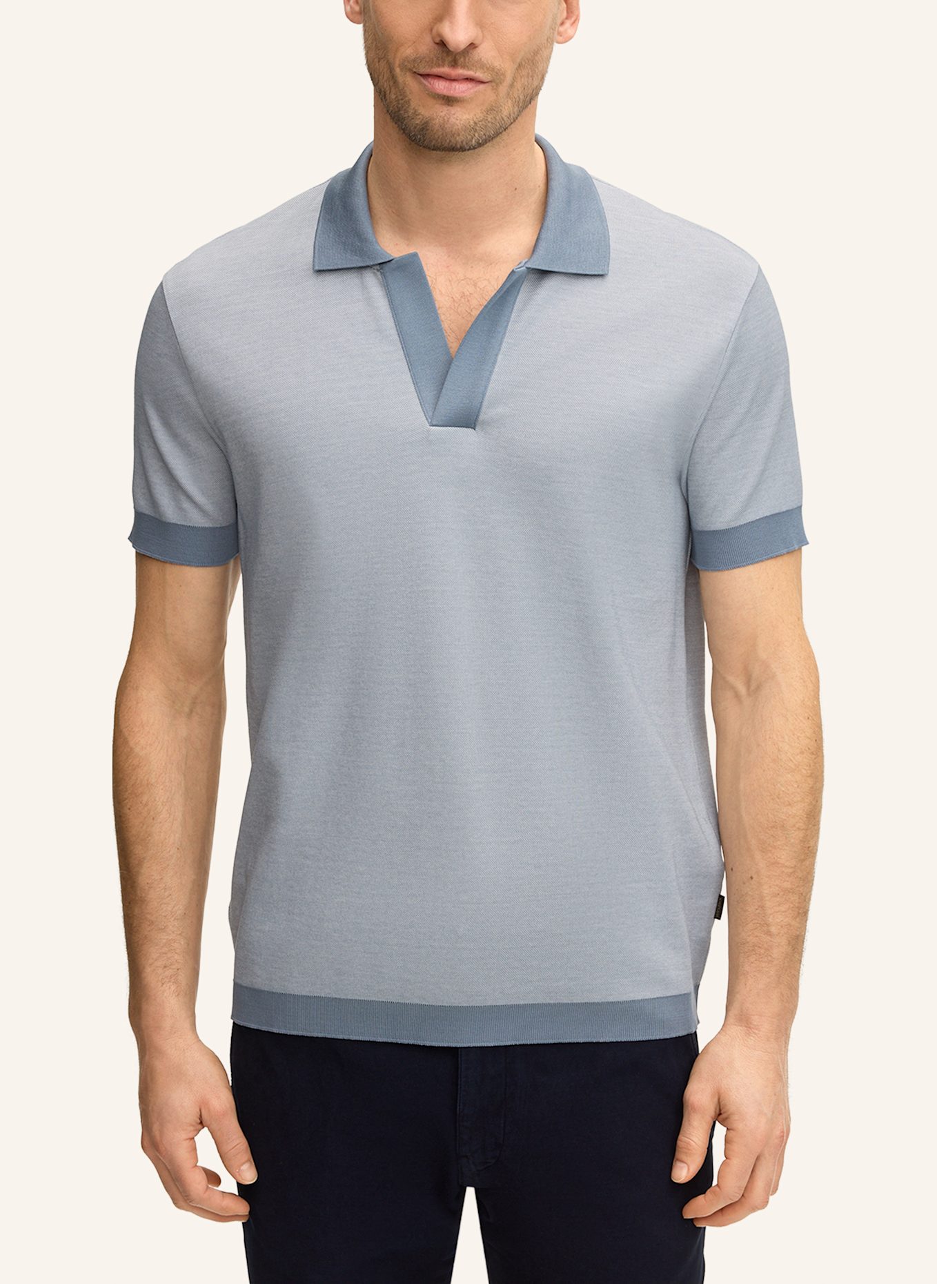 windsor. Poloshirt: BLAU