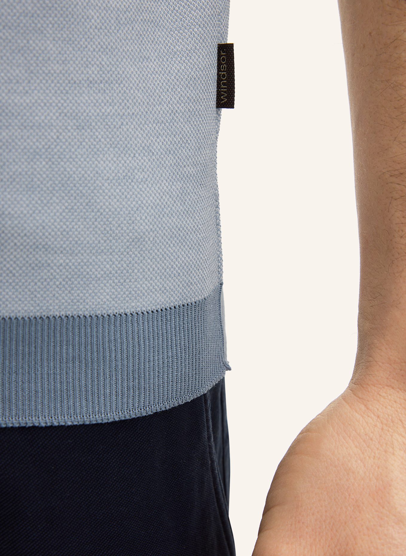 windsor. Poloshirt: BLAU