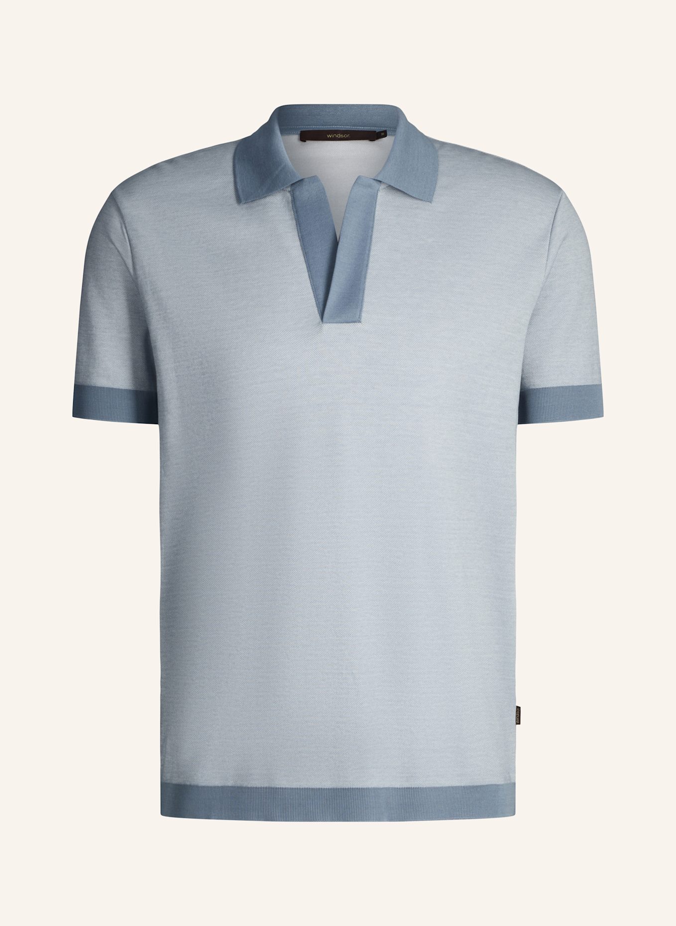 windsor. Poloshirt: BLAU