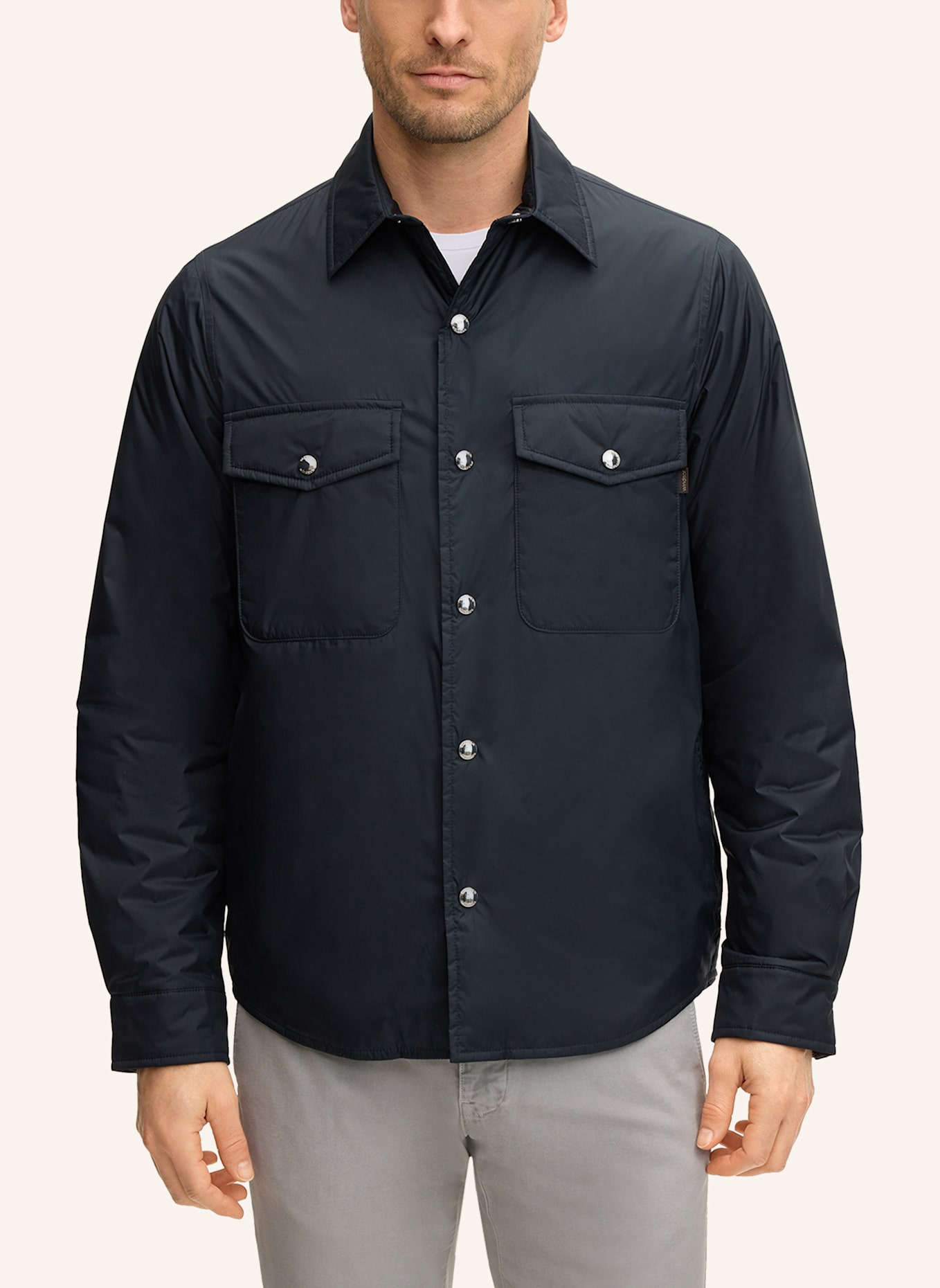 windsor. Hemdjacke: DUNKELBLAU