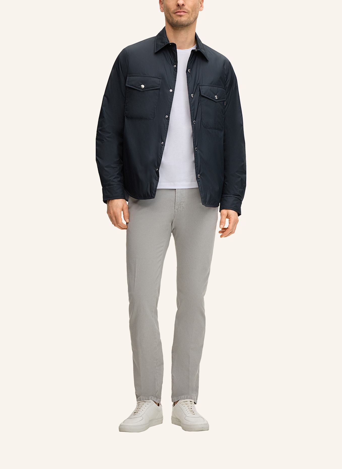 windsor. Hemdjacke: DUNKELBLAU