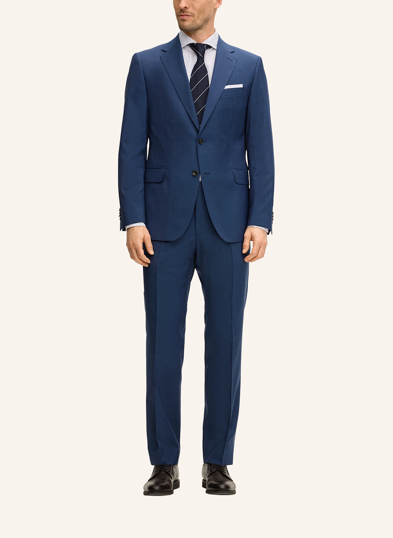 windsor. Anzug Shaped Fit: BLAU