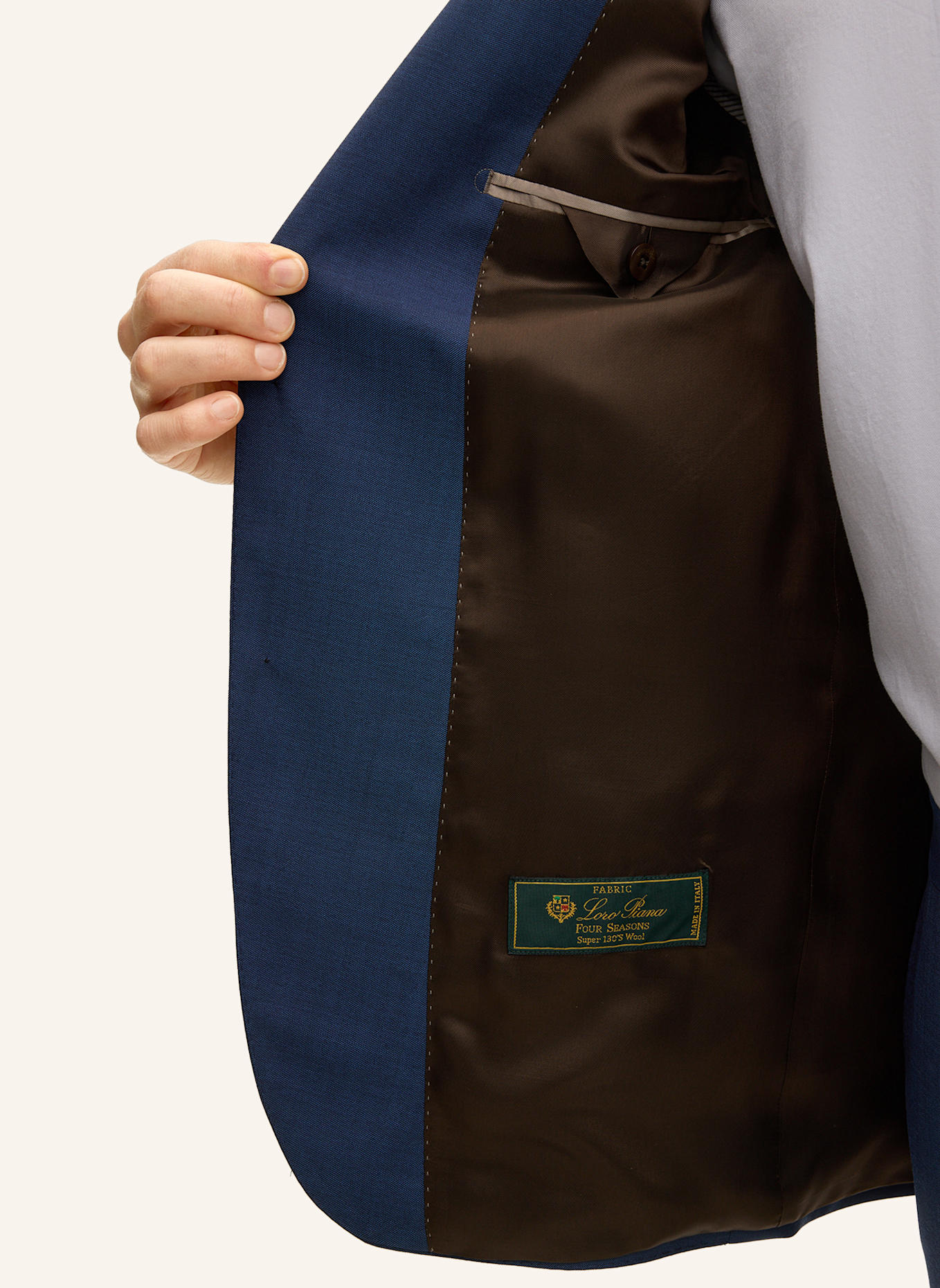 windsor. Anzug Shaped Fit: BLAU