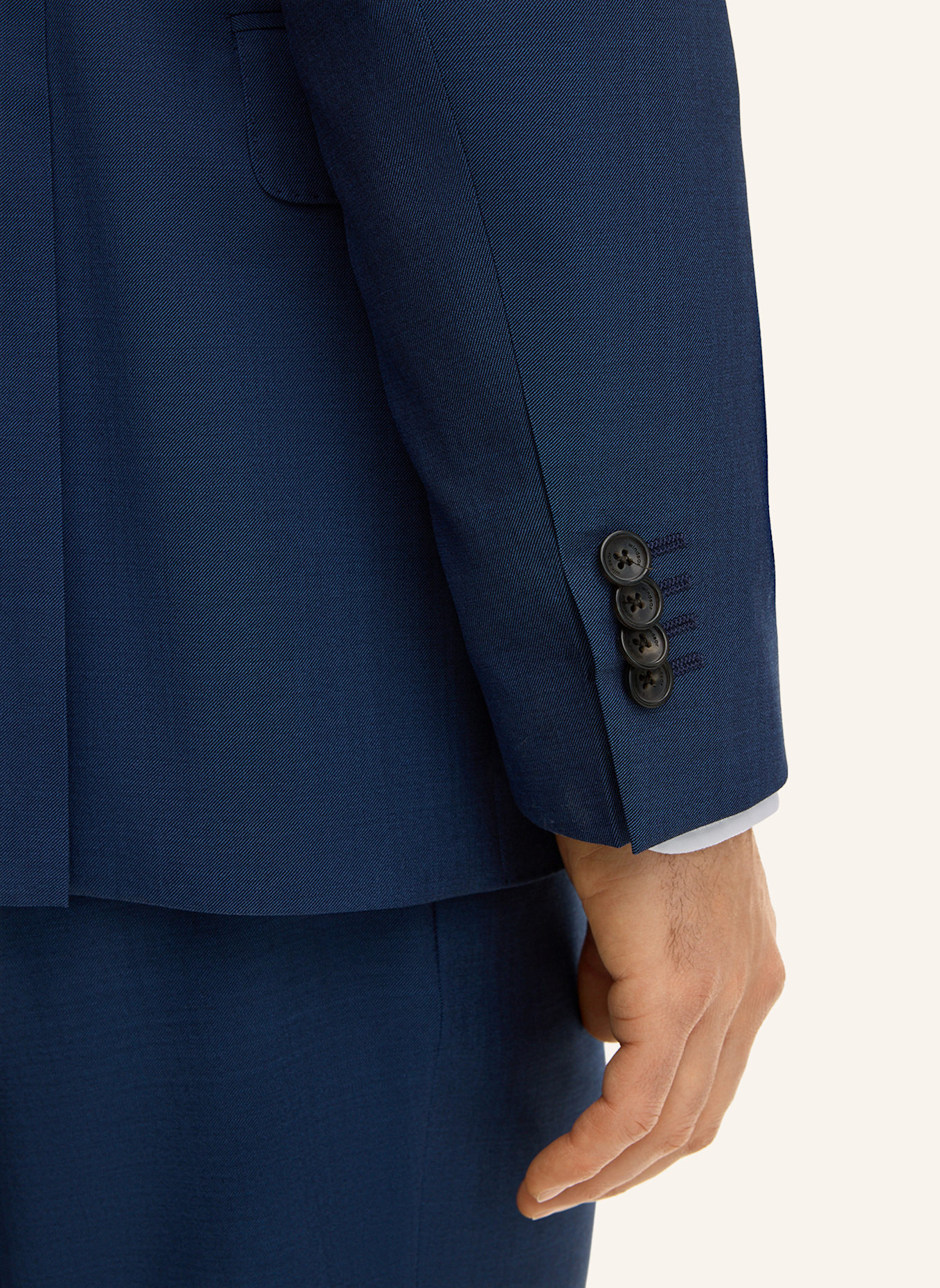 windsor. Anzug Shaped Fit: BLAU