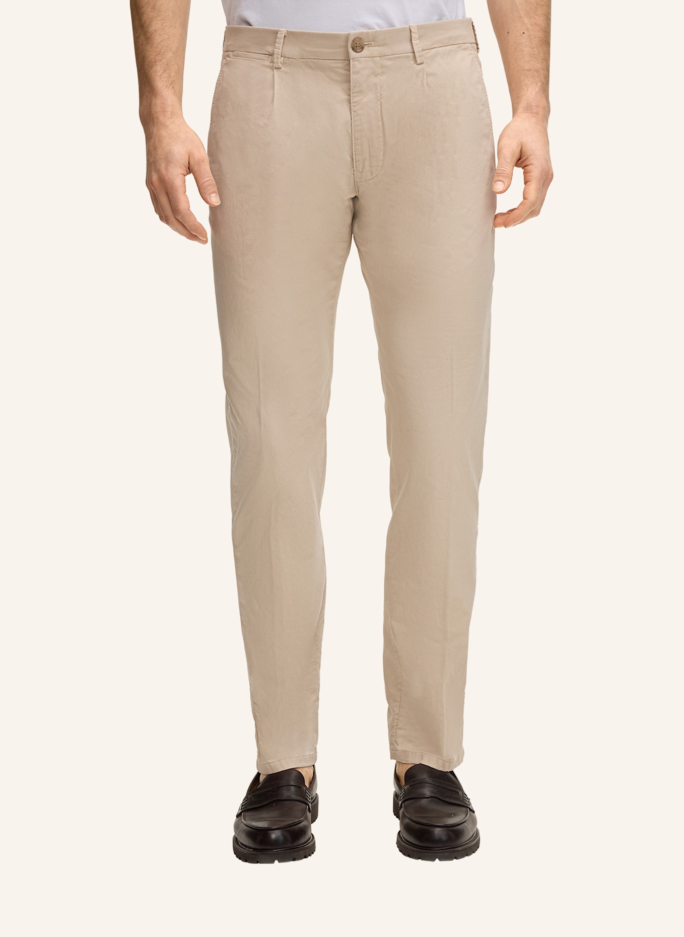windsor. Chino Slim Fit: BEIGE