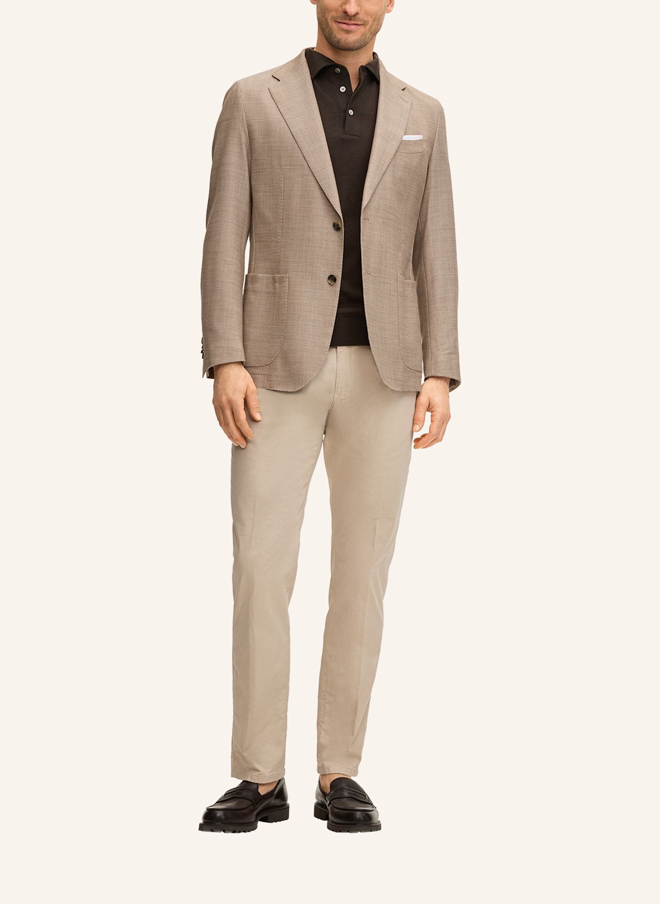 windsor. Chino Slim Fit: BEIGE