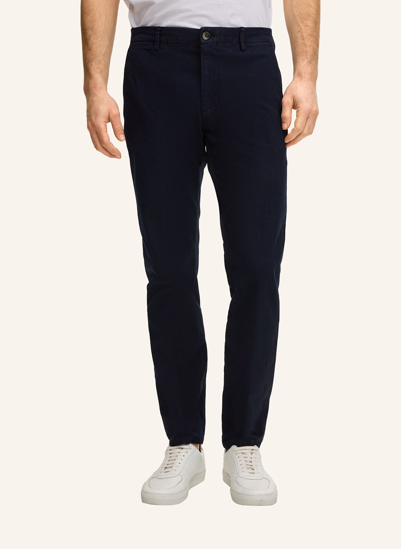 windsor. Chino Slim Fit: DUNKELBLAU