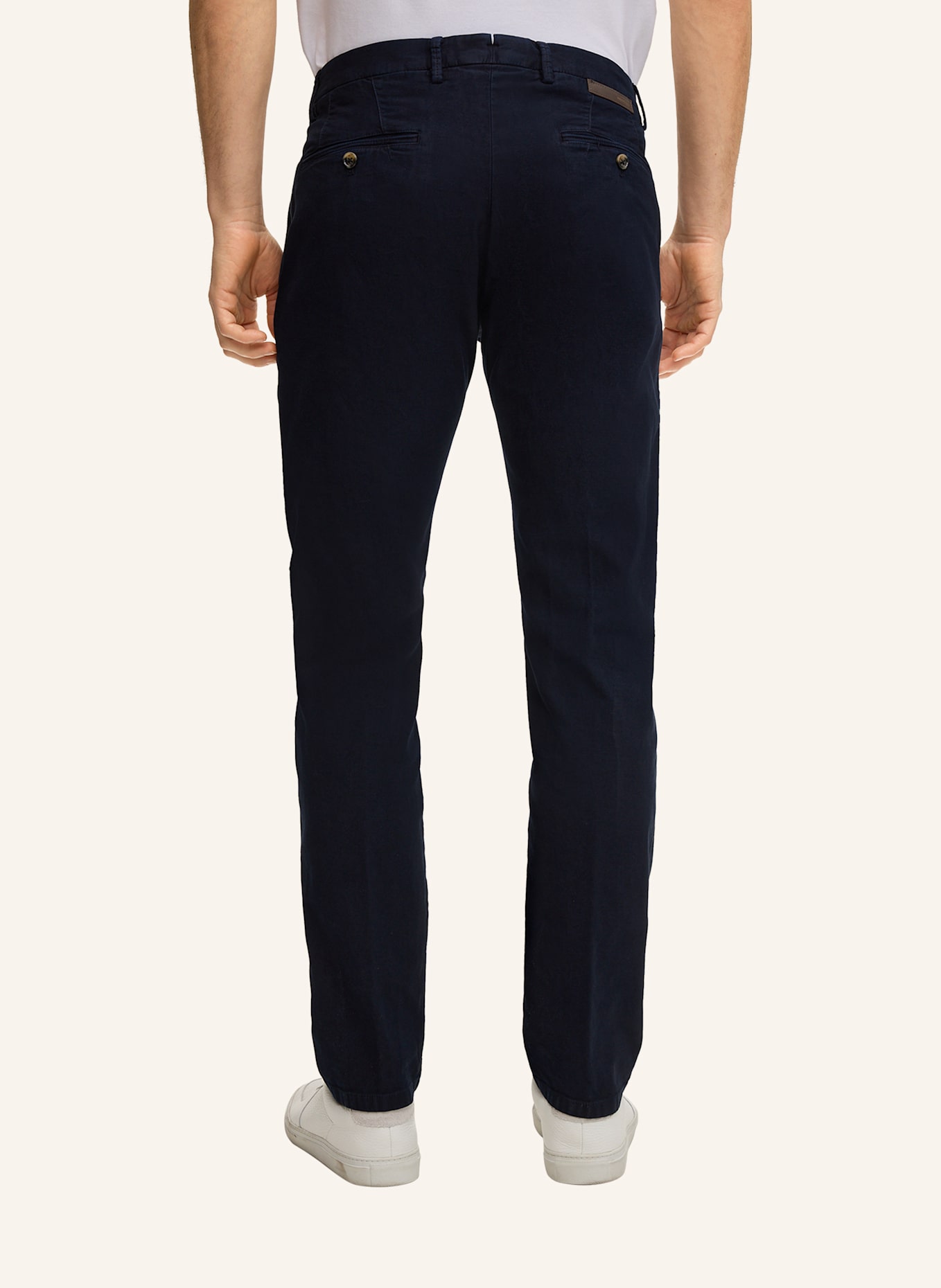 windsor. Chino Slim Fit: DUNKELBLAU