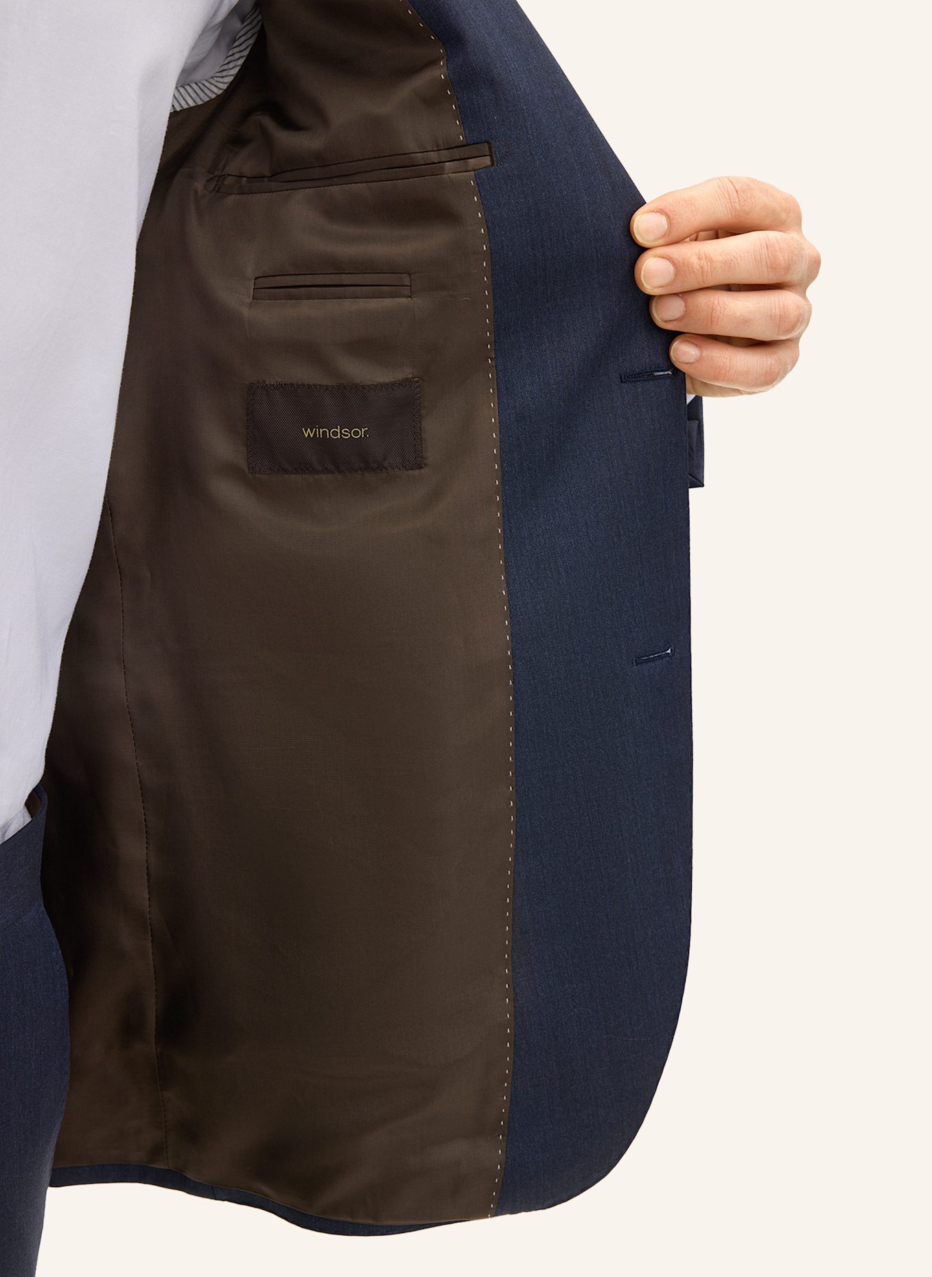 windsor. Anzugsakko SERA Slim Fit: BLAU