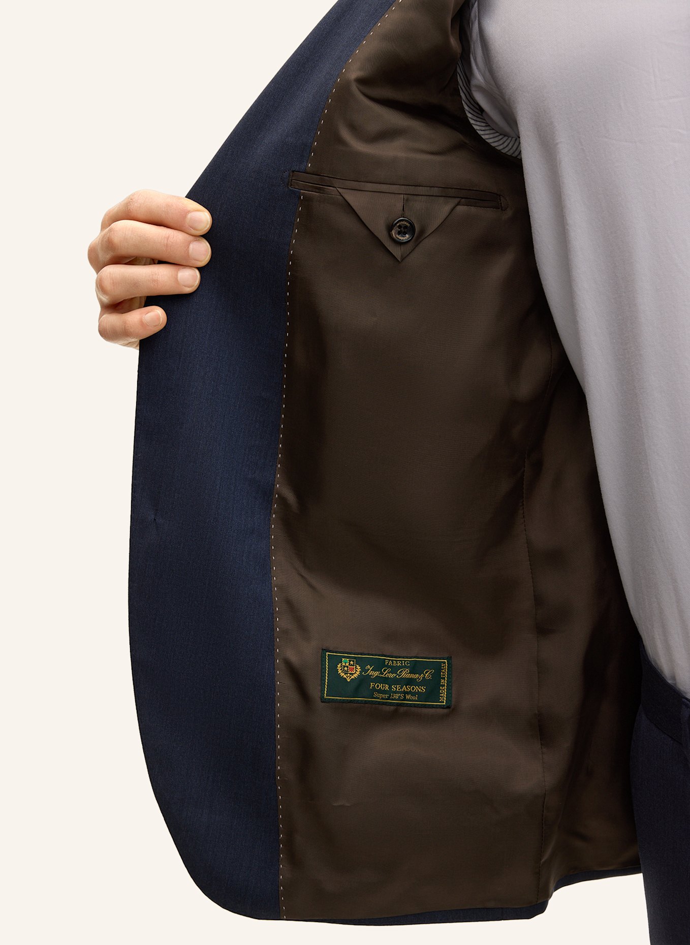 windsor. Anzugsakko SERA Slim Fit: BLAU