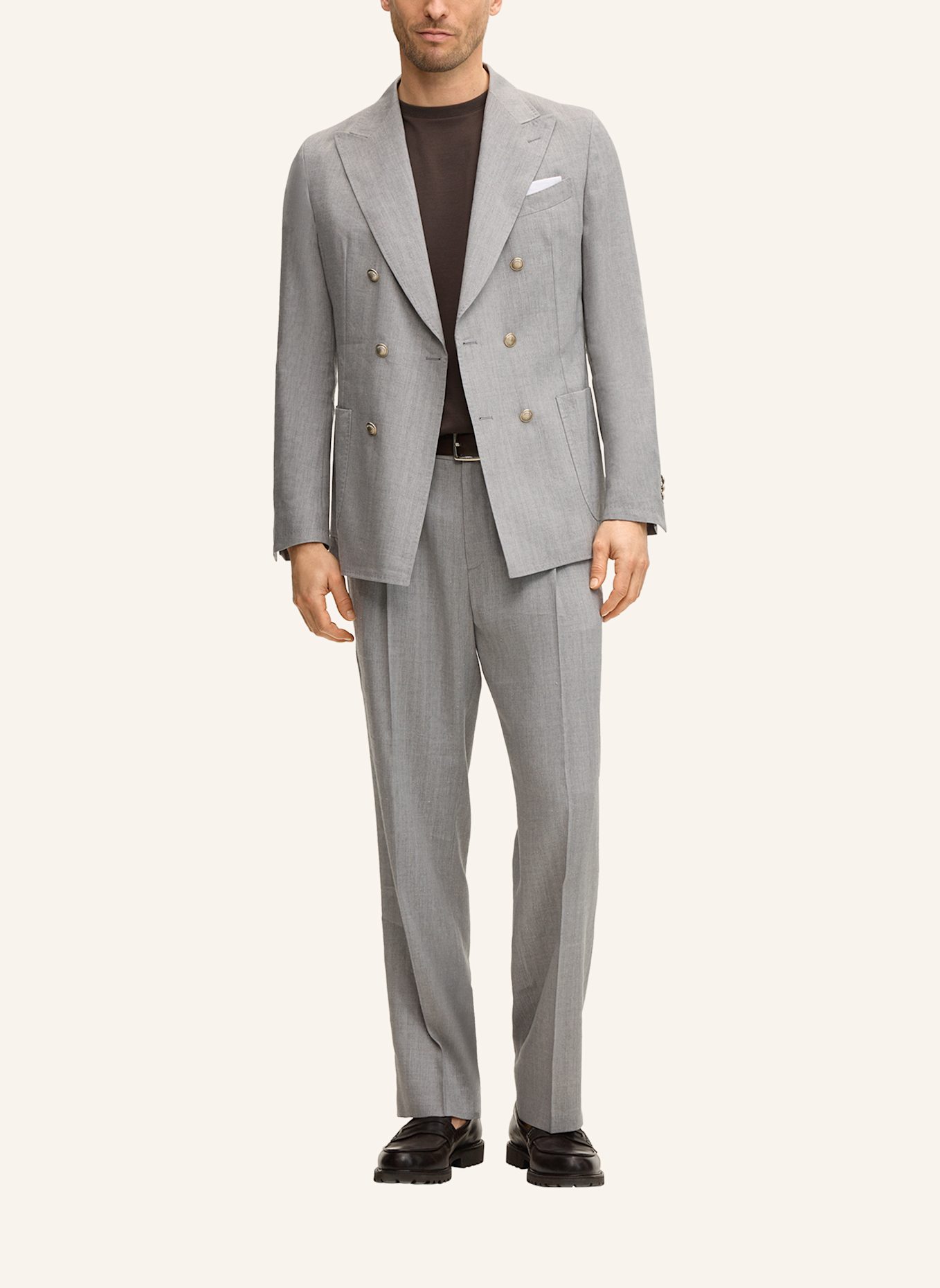 windsor. Anzughose Regular Fit: GRAU