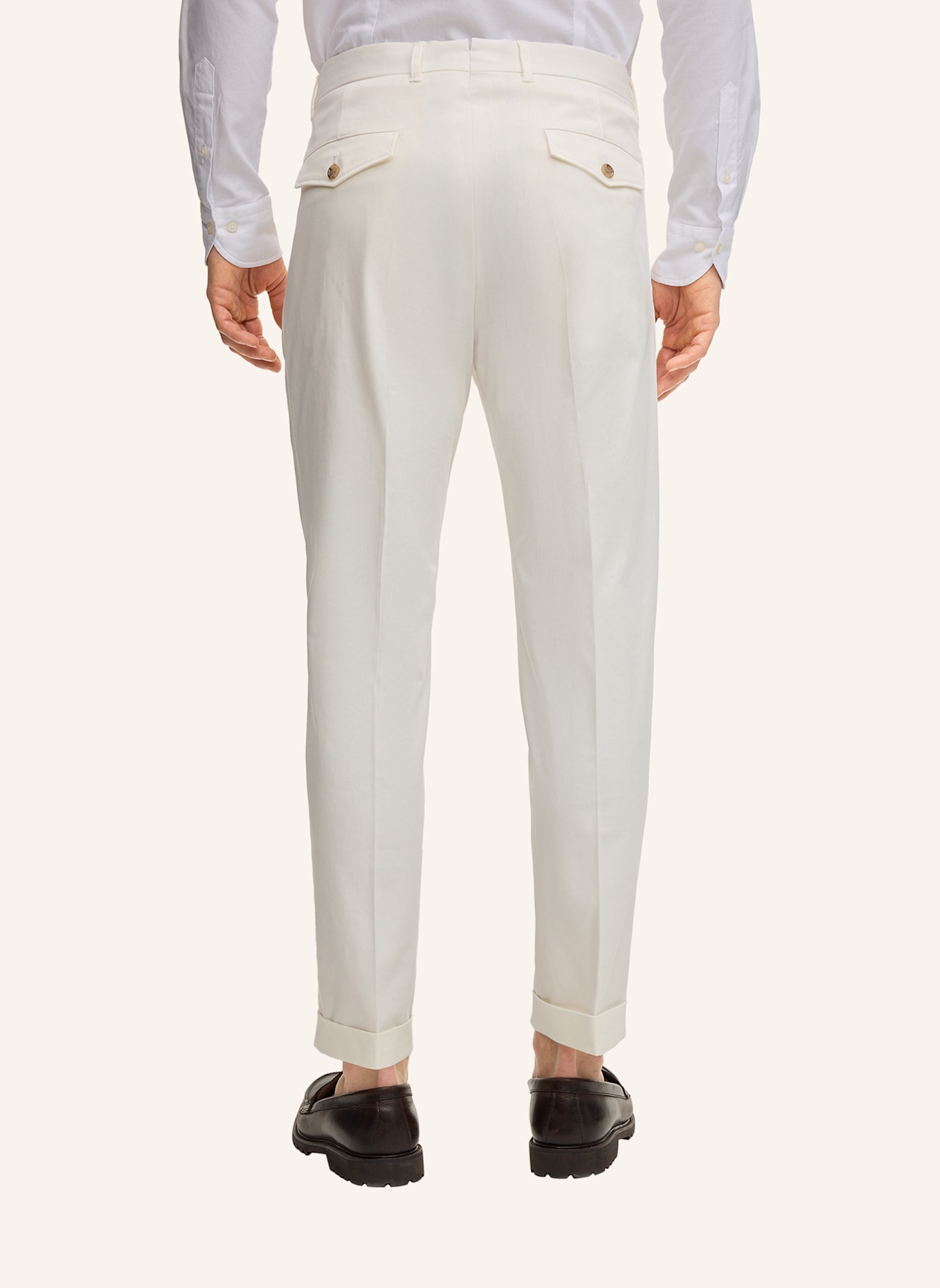 windsor. Anzughose Extra Slim Fit: WEISS