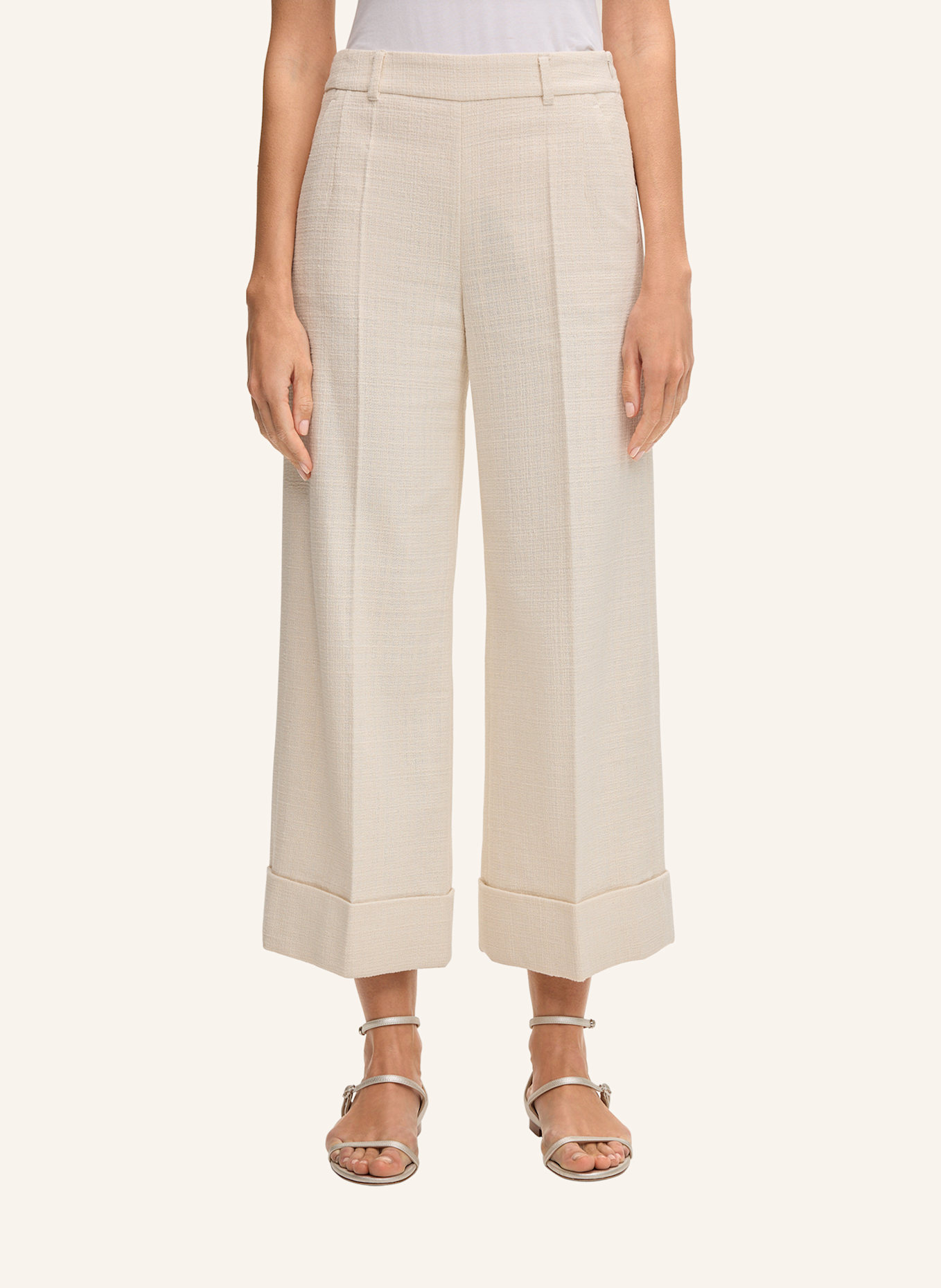 windsor. Stoffhose: WEISS