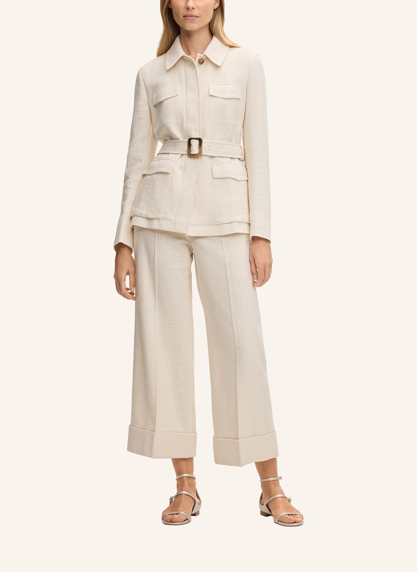 windsor. Stoffhose: WEISS