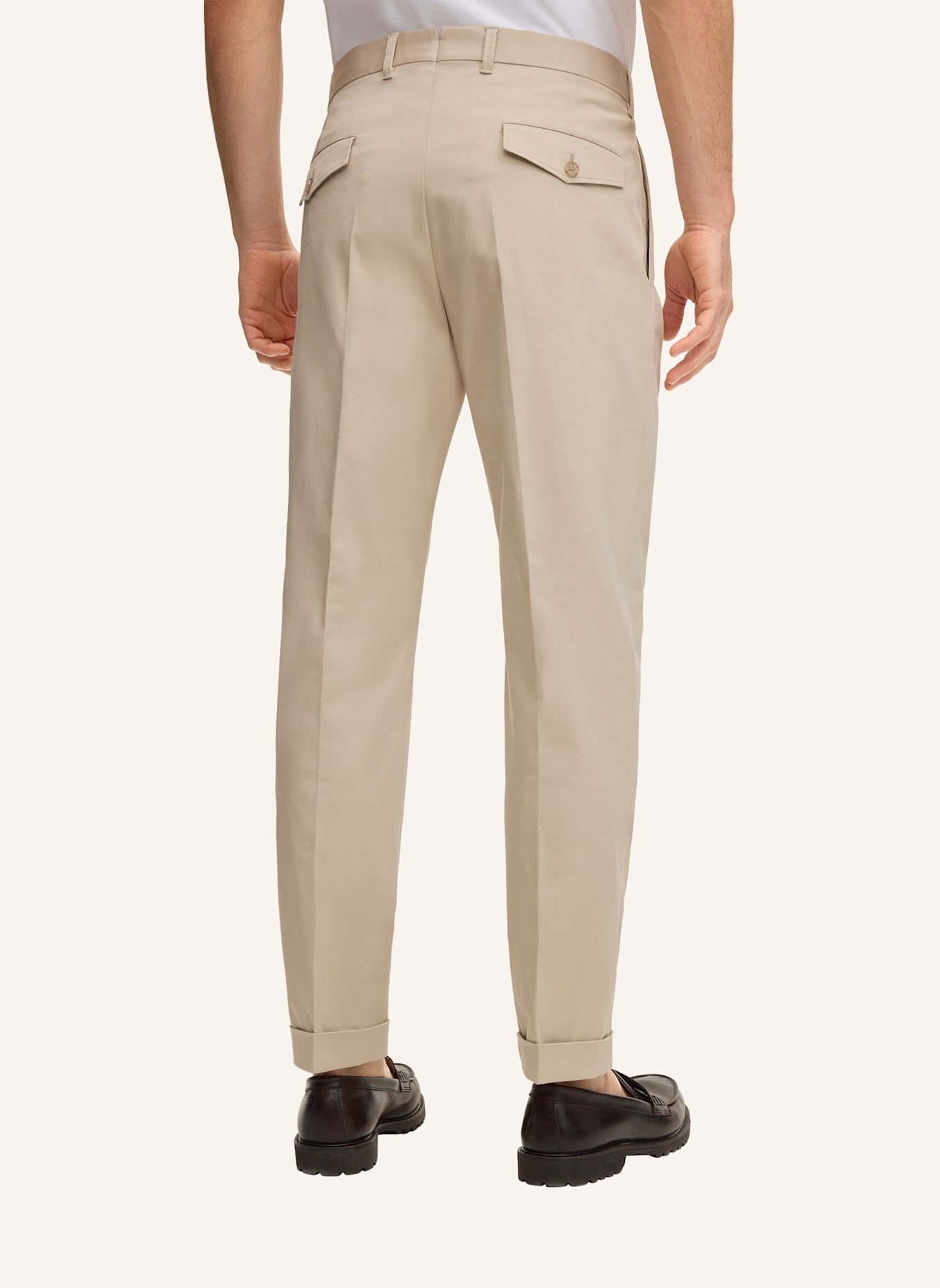 windsor. Anzughose Extra Slim Fit: BEIGE