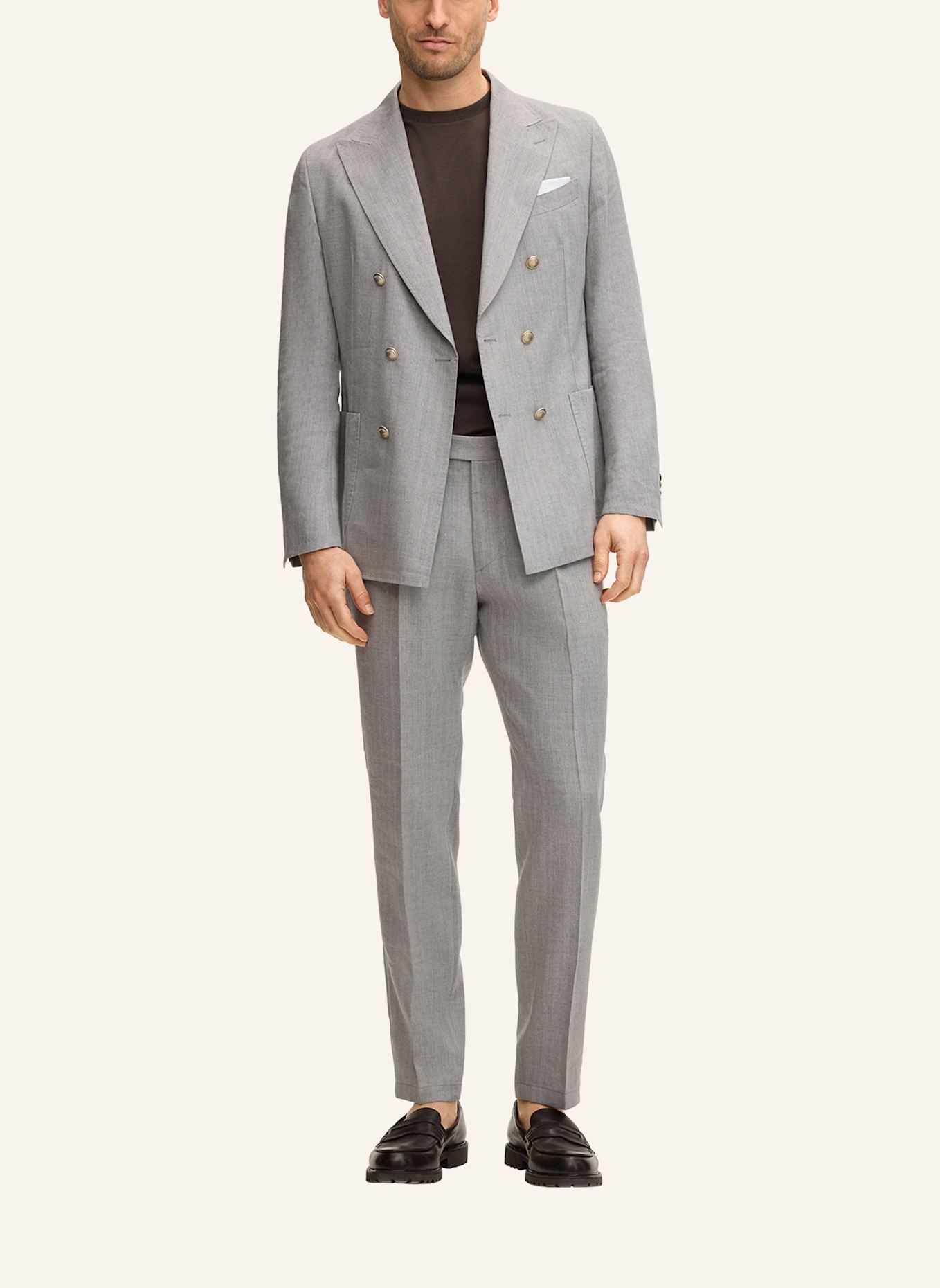 windsor. Anzughose Shaped Fit: GRAU