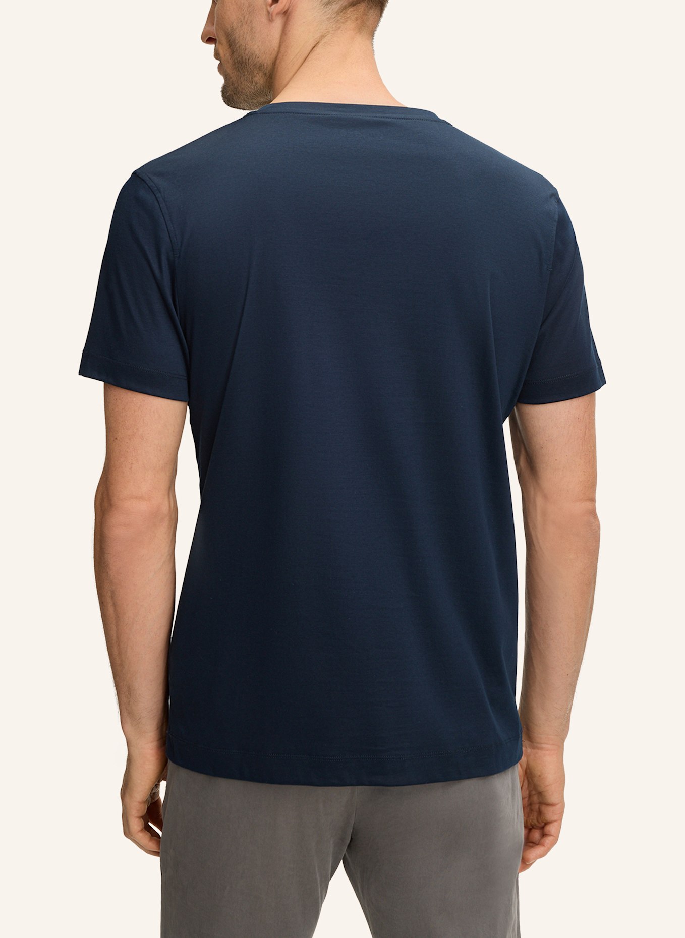 windsor. T-Shirt: DUNKELBLAU