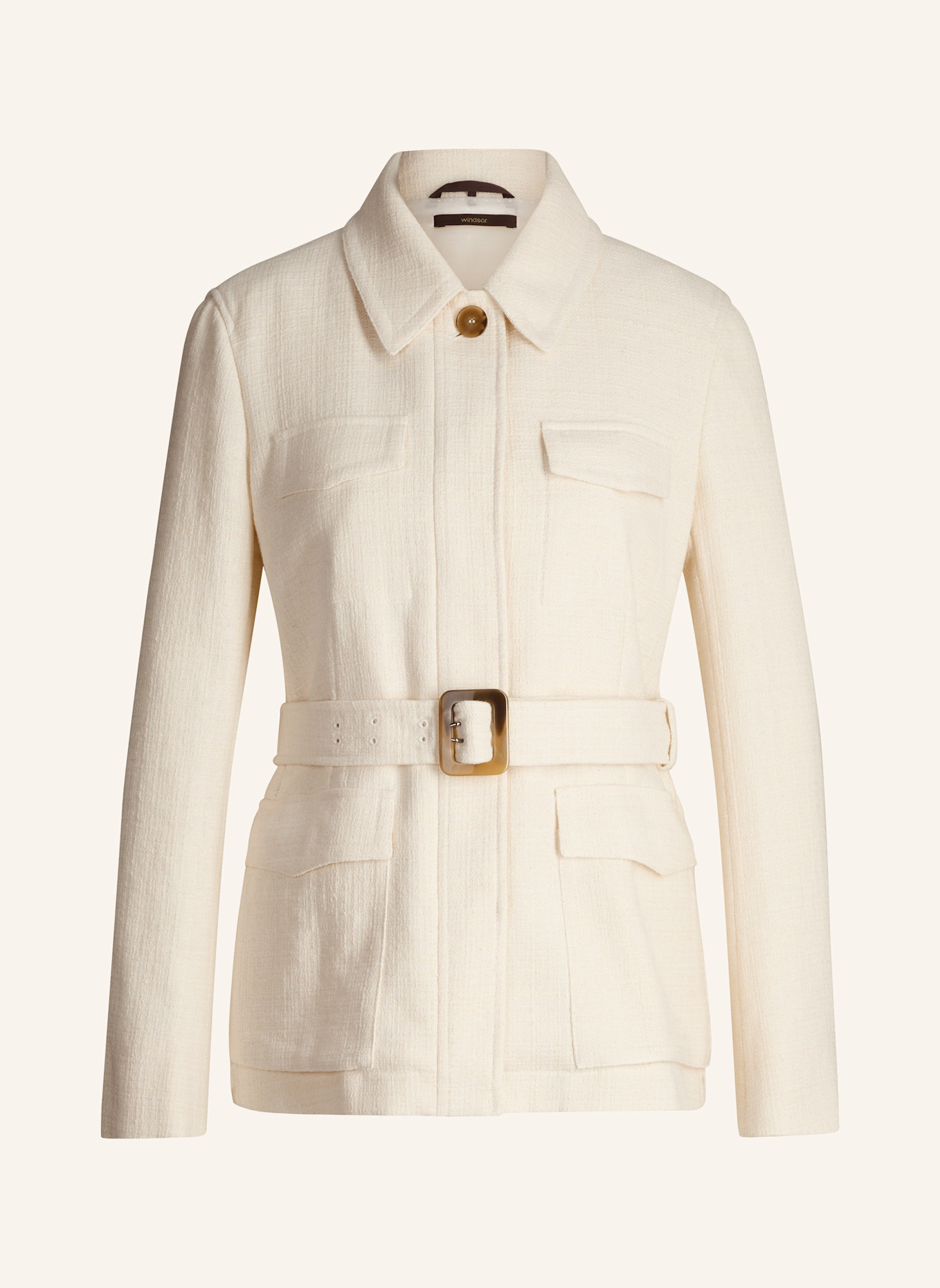 windsor. Hemdjacke: WEISS