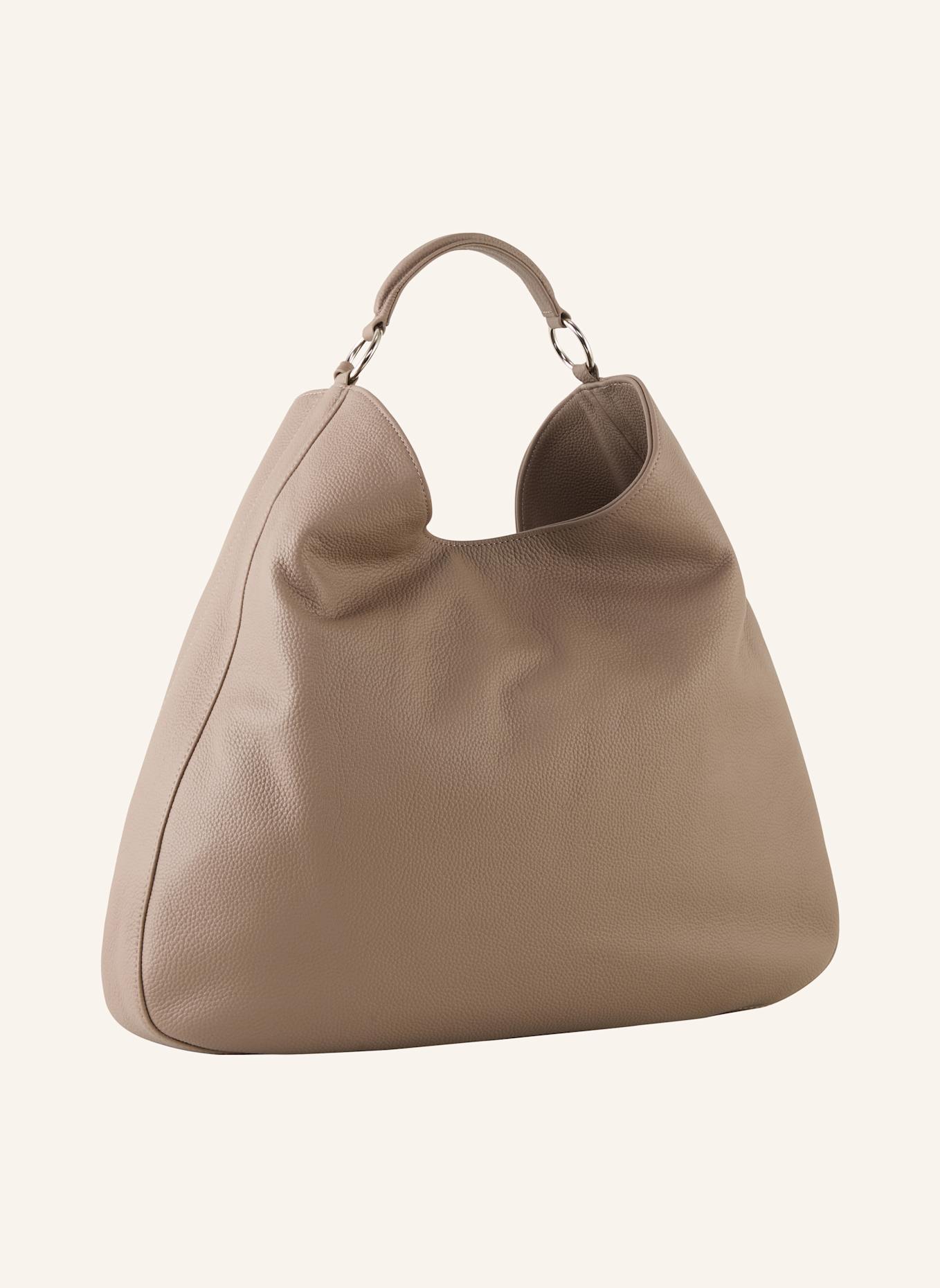 windsor. Hobo Bag: TAUPE