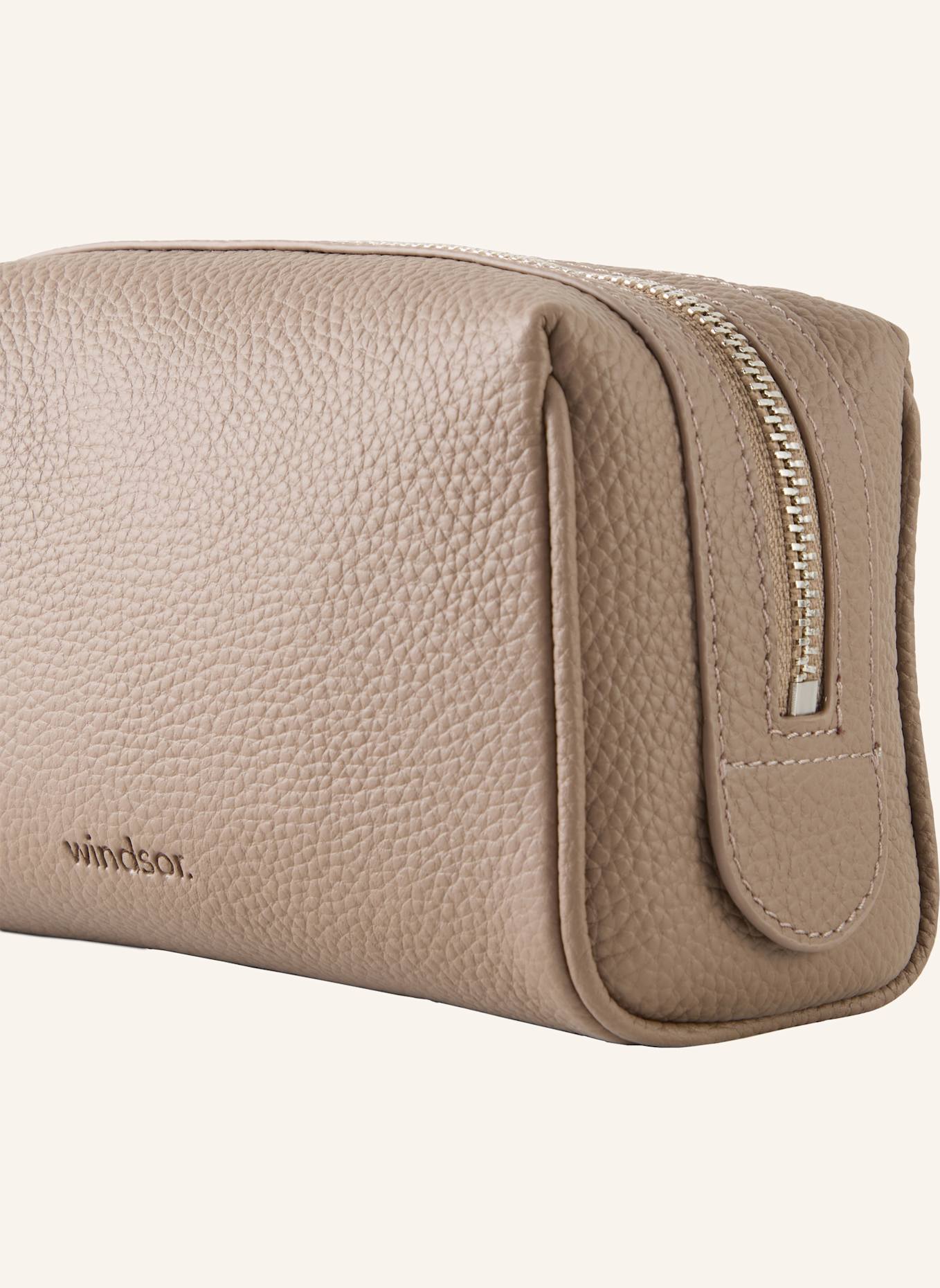windsor. Kosmetiktasche: TAUPE