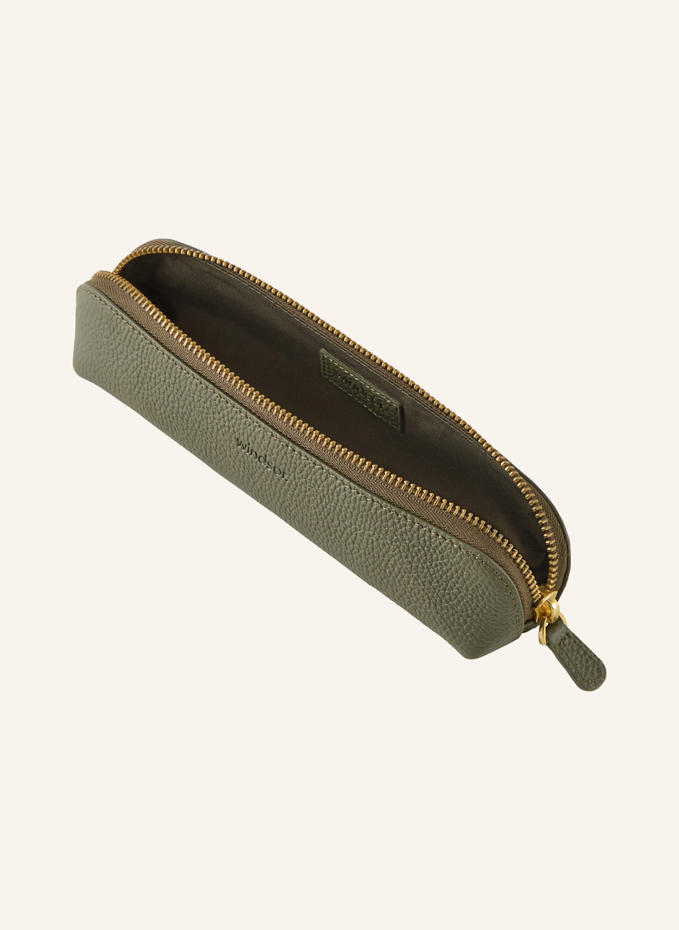 windsor. Pen Case: OLIV
