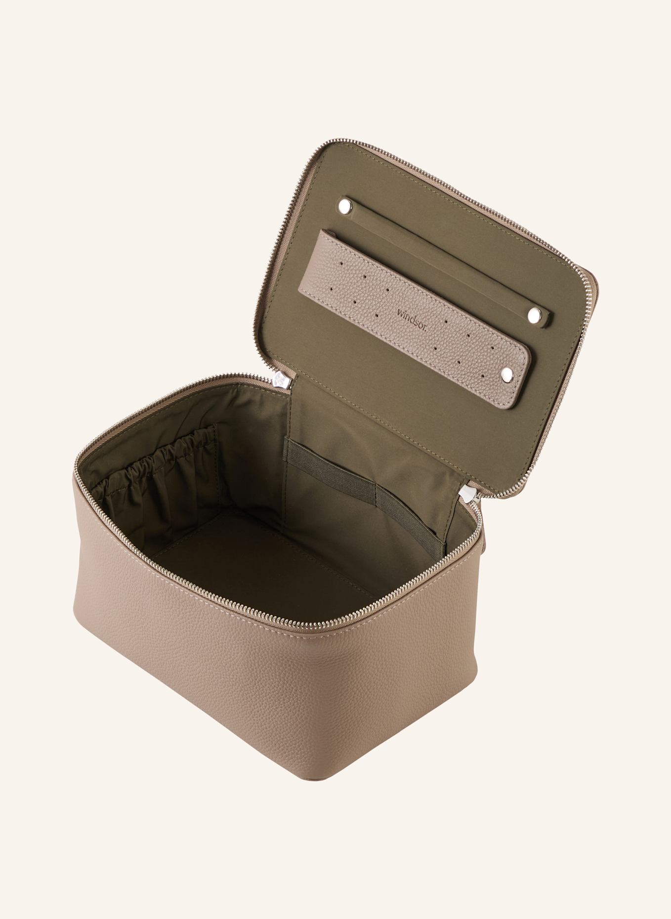 windsor. Kulturtasche: TAUPE