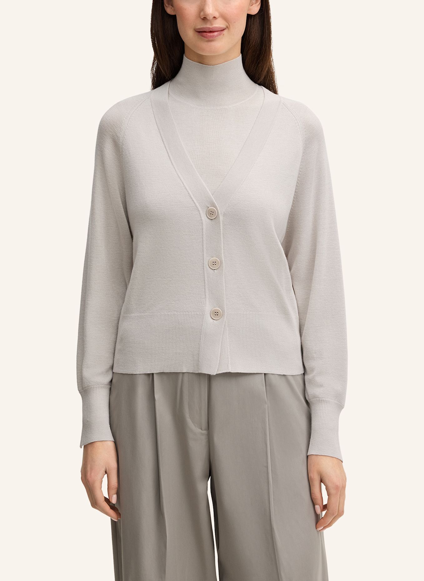 windsor. Strickjacke: CREME