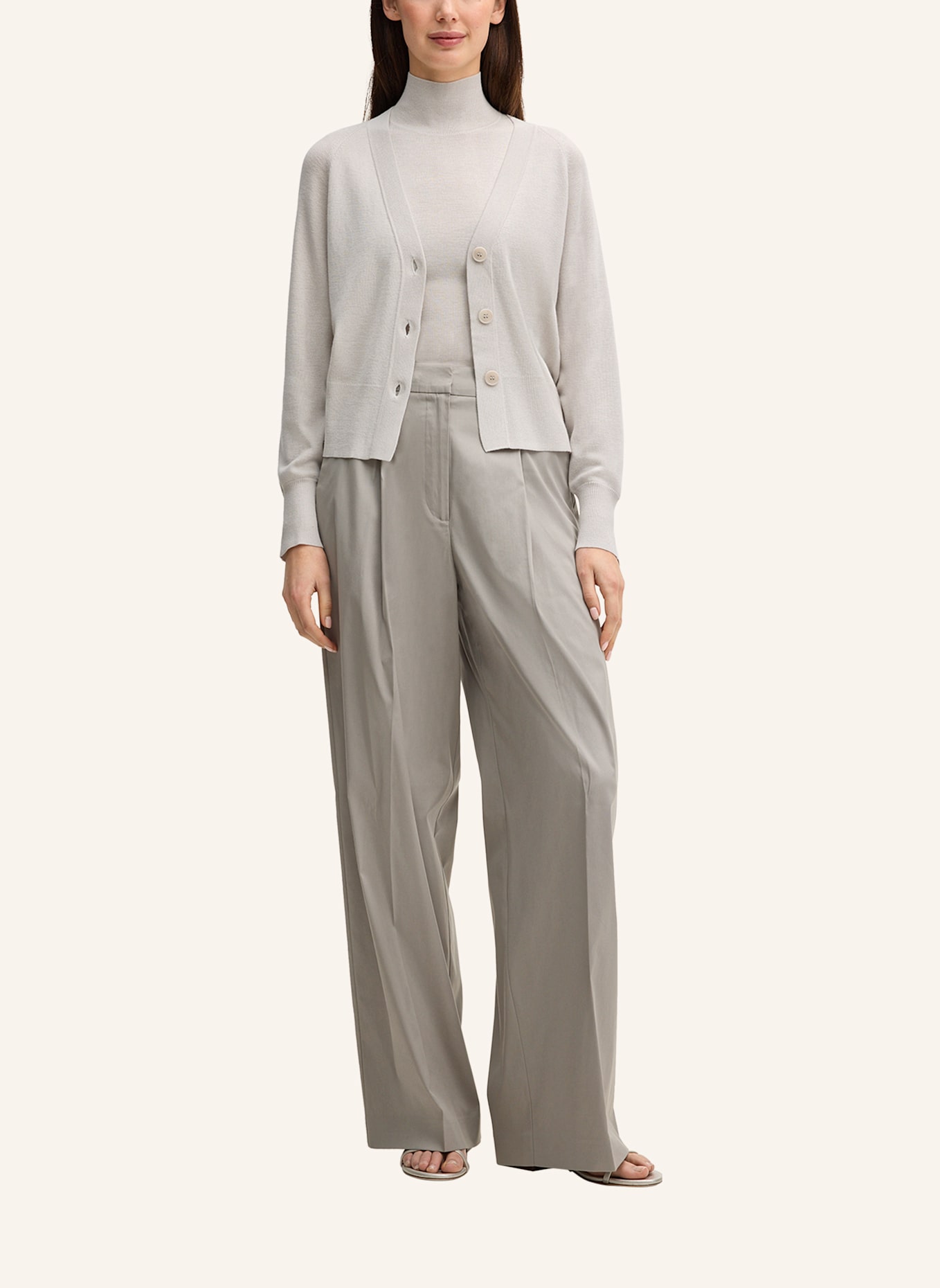 windsor. Strickjacke: CREME