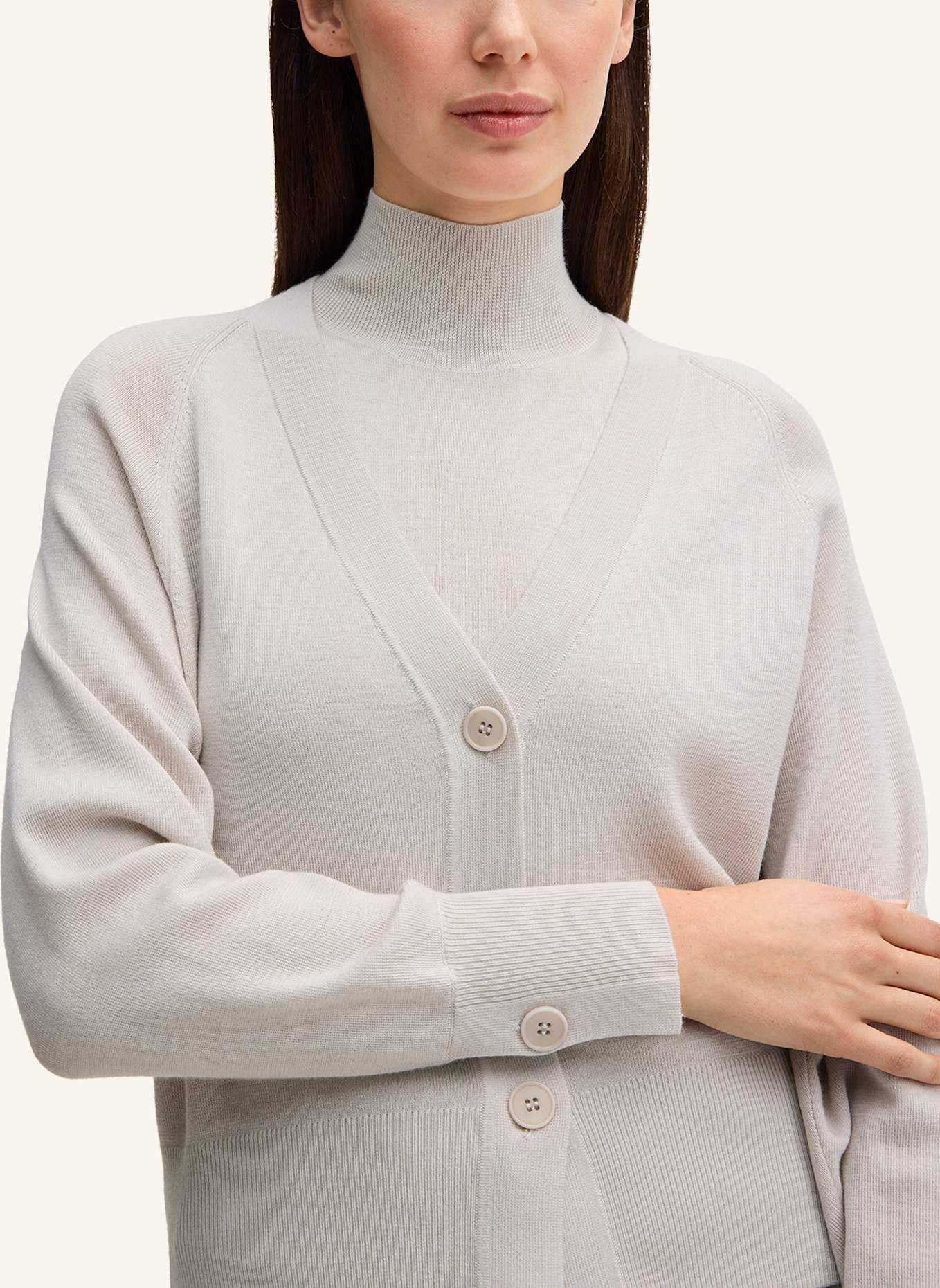 windsor. Strickjacke: CREME